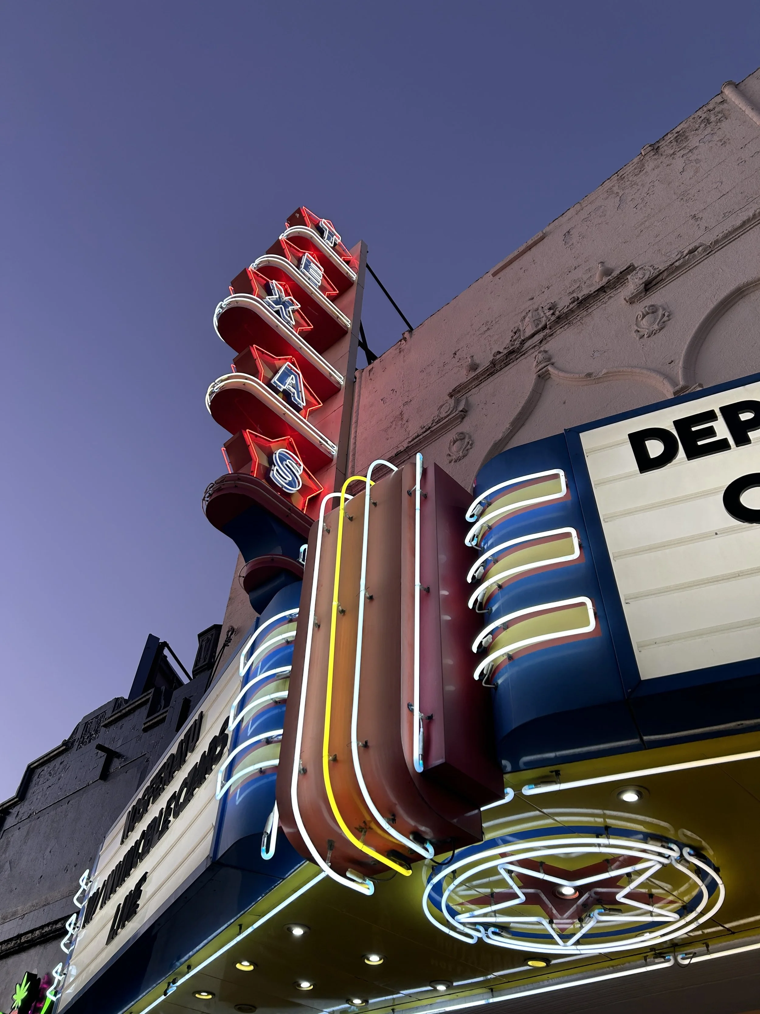Production at The Texas Theatre