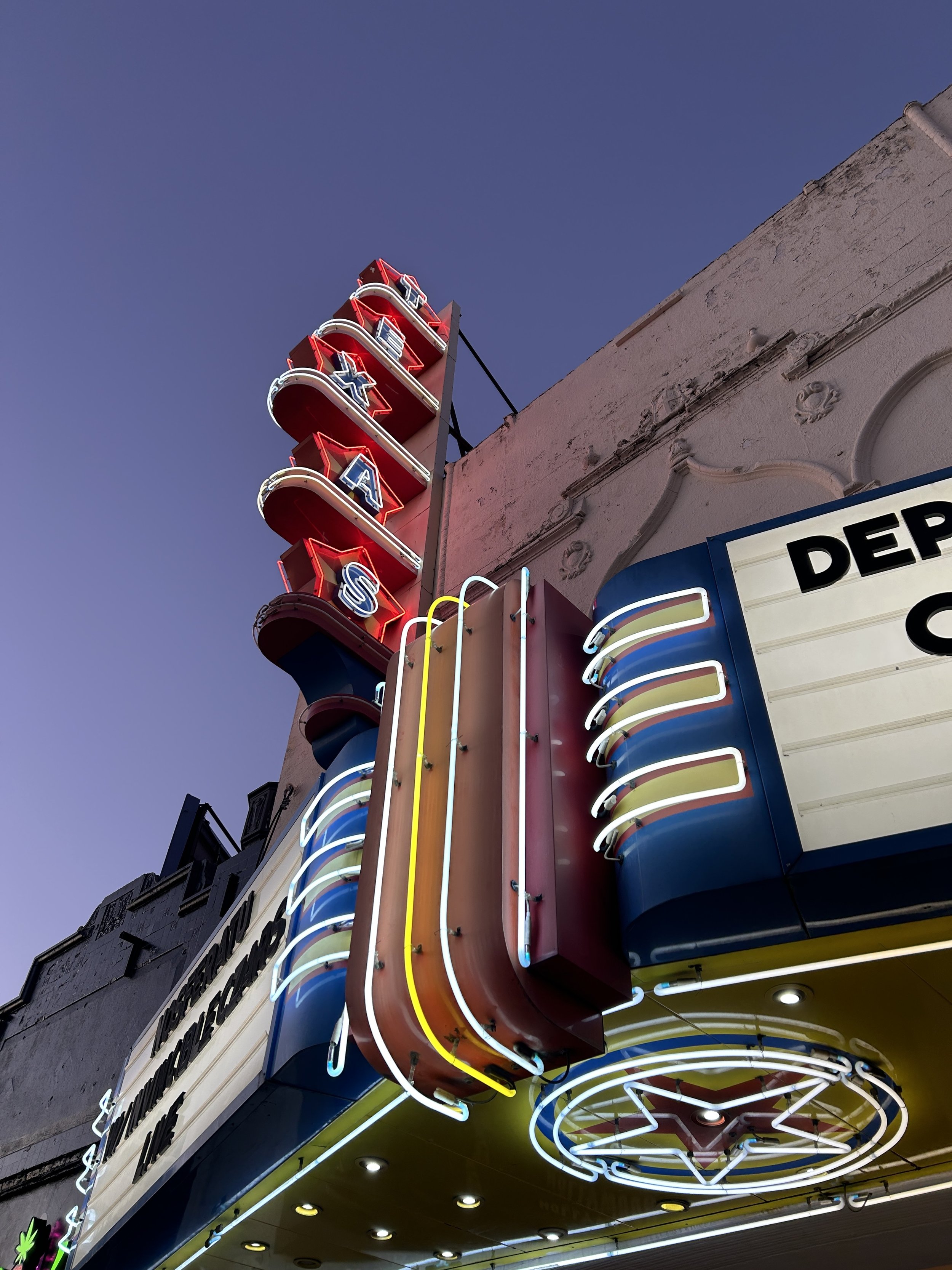 Production at The Texas Theatre