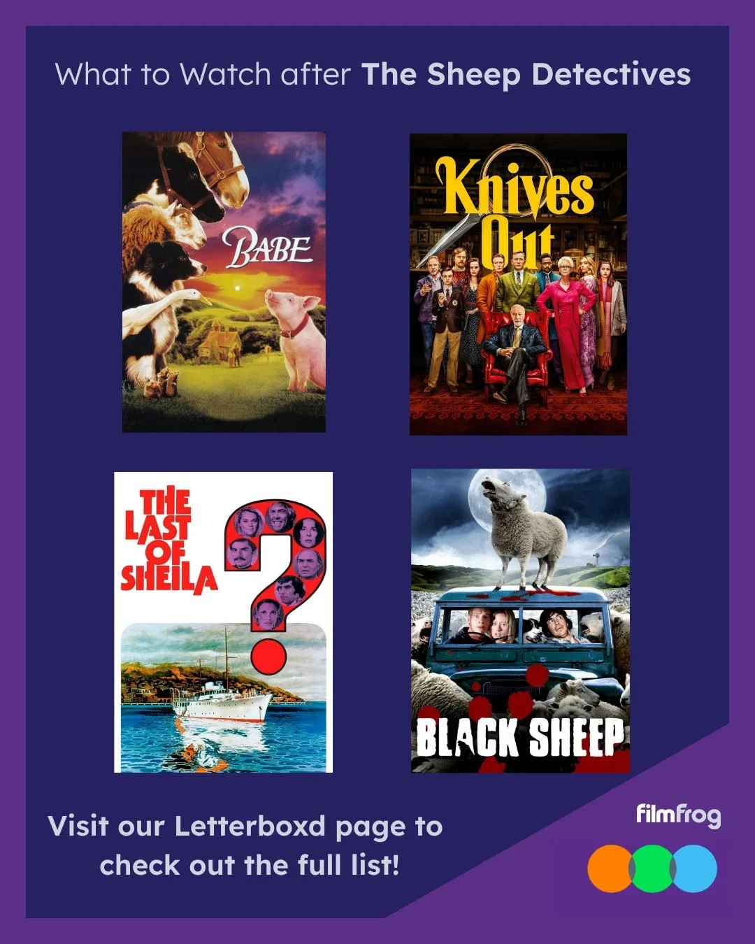 #TheSheepDetectives is one of our new favorites of this year, a charming family film that's funny, emotional, and teaches valuable life lessons to audiences of all ages. But with such a unique premise of barnyard animals solving a mystery straight ou