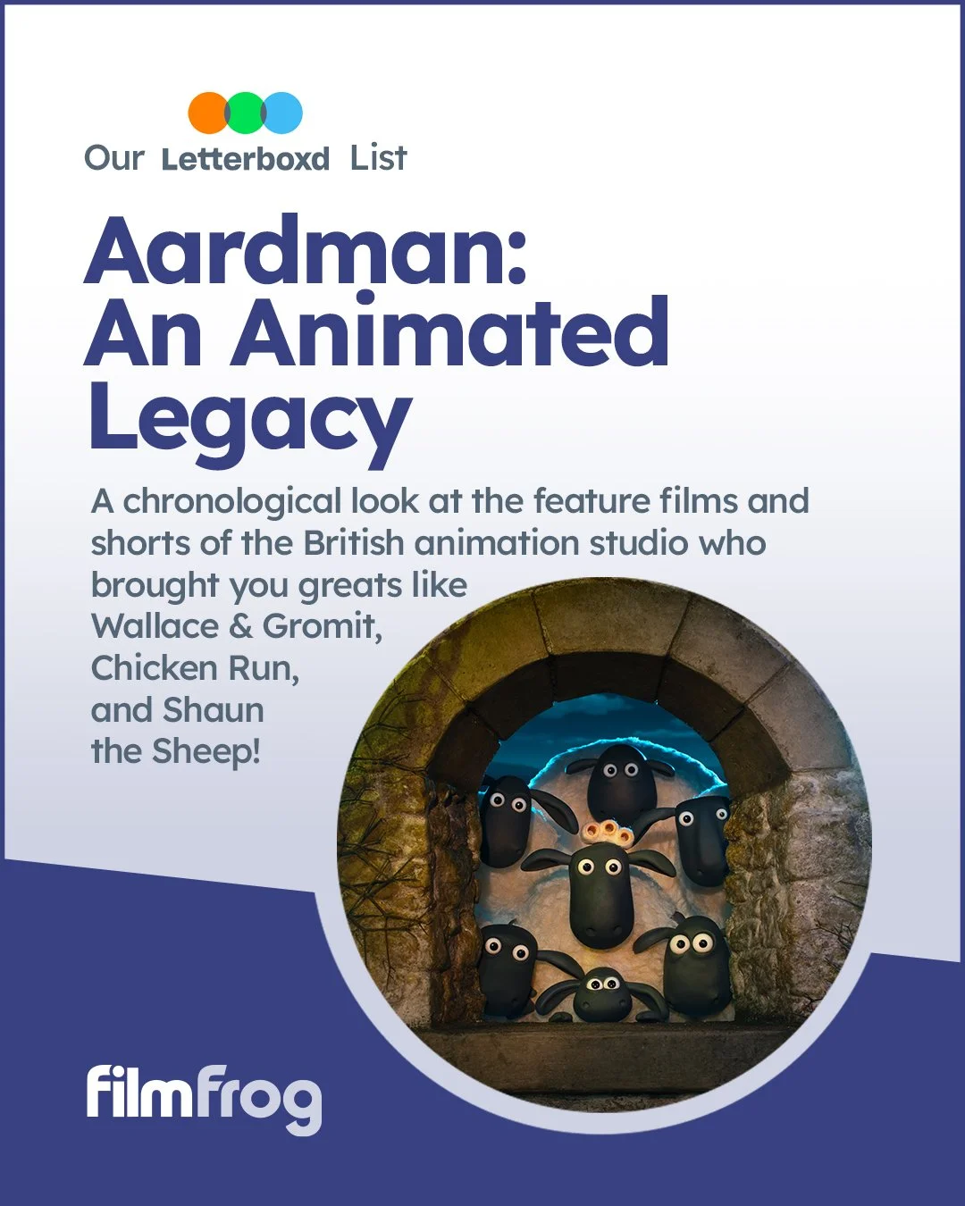 You may not know this, but Aardman - the stop-motion animation company behind such acclaimed series as Wallace and Gromit, Chicken Run, and Shaun the Sheep - has been around for nearly 50 years at this point! 

To celebrate the release of the new Sha
