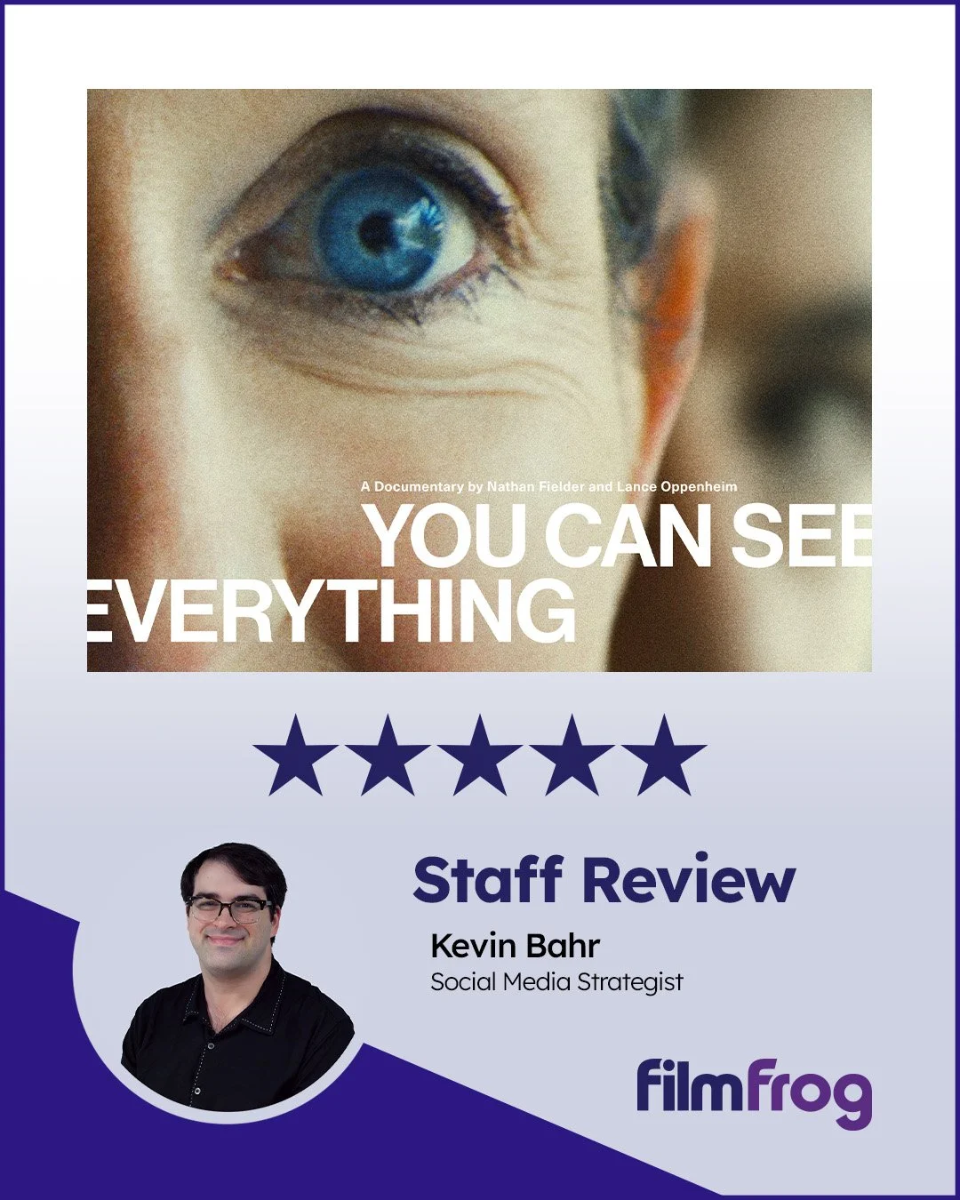 Against all odds, the biggest film of the fall movie season (at least in terms of sheer buzz) is a three-hour documentary co-directed by and starring a TV personality who's never really worked in theatrical filmmaking before. But our Social Media Str