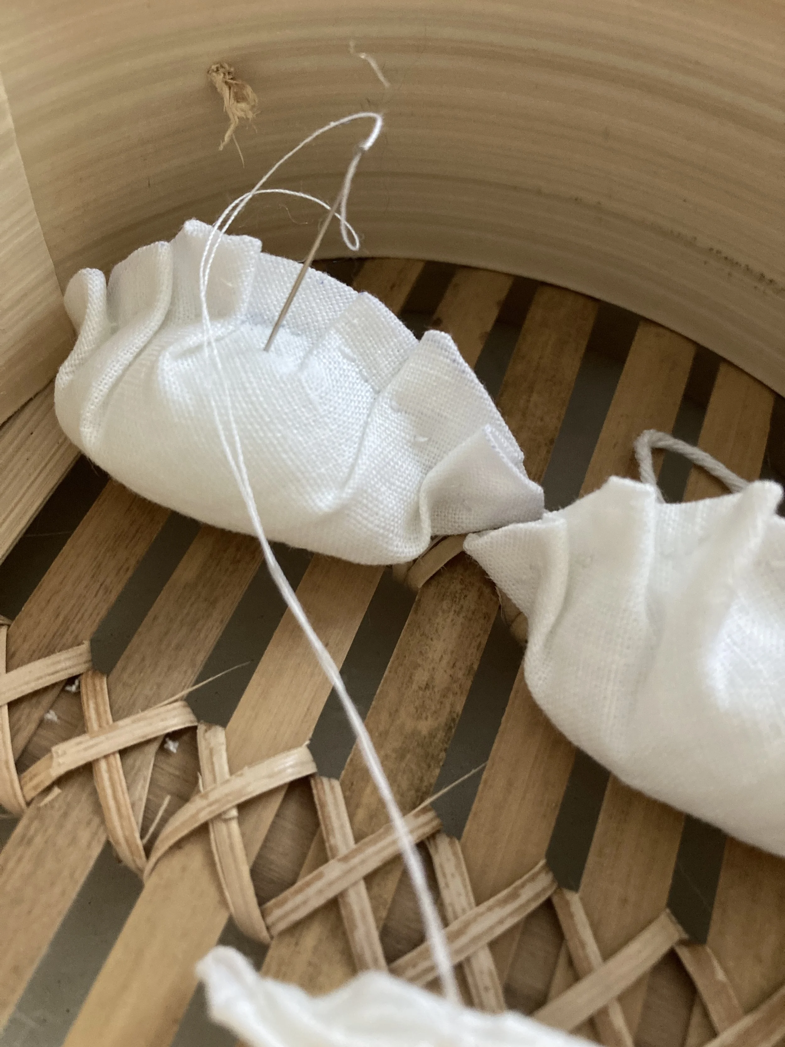 Fabric Dumpling Making