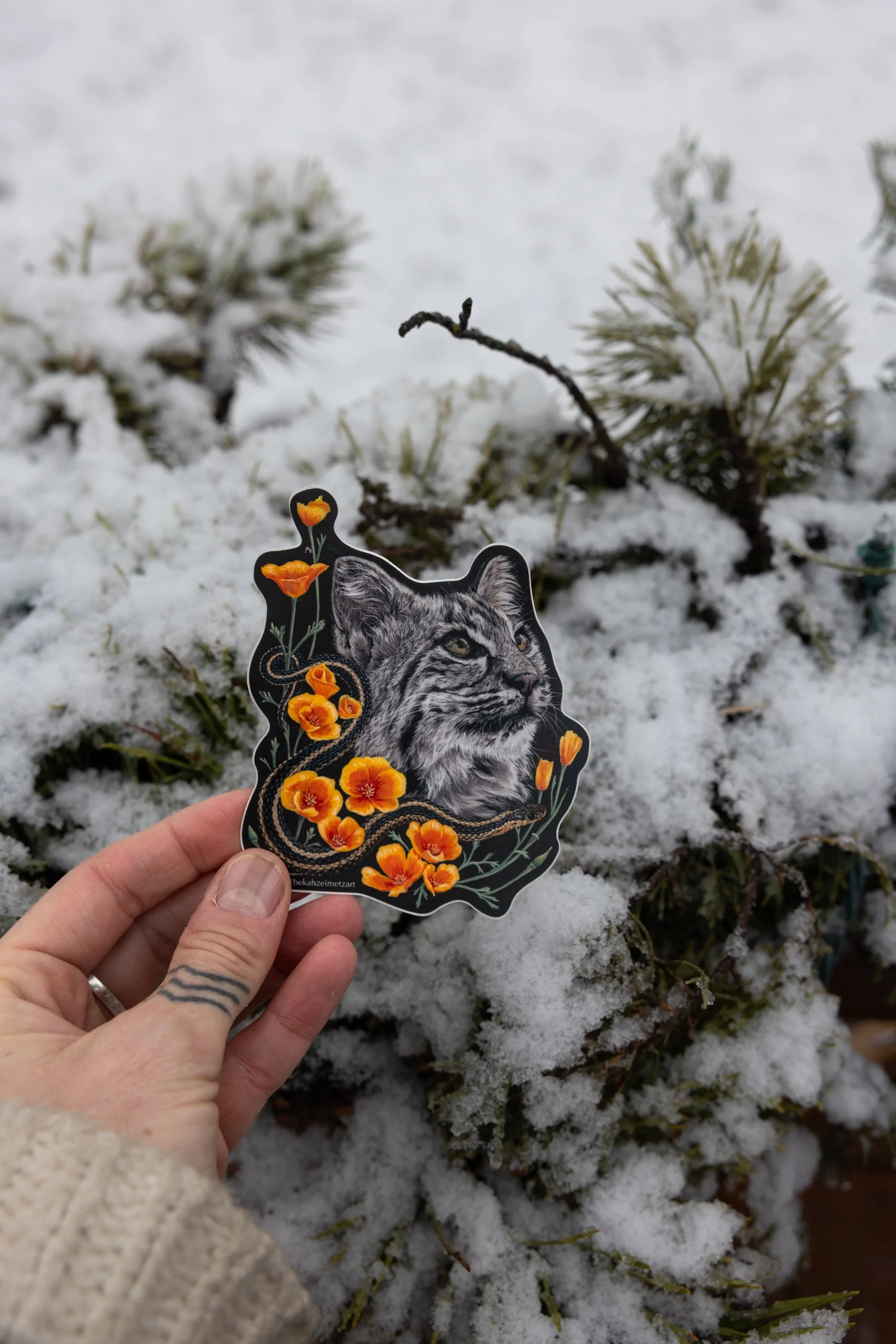 Bekah Zeimetz Art Stickers