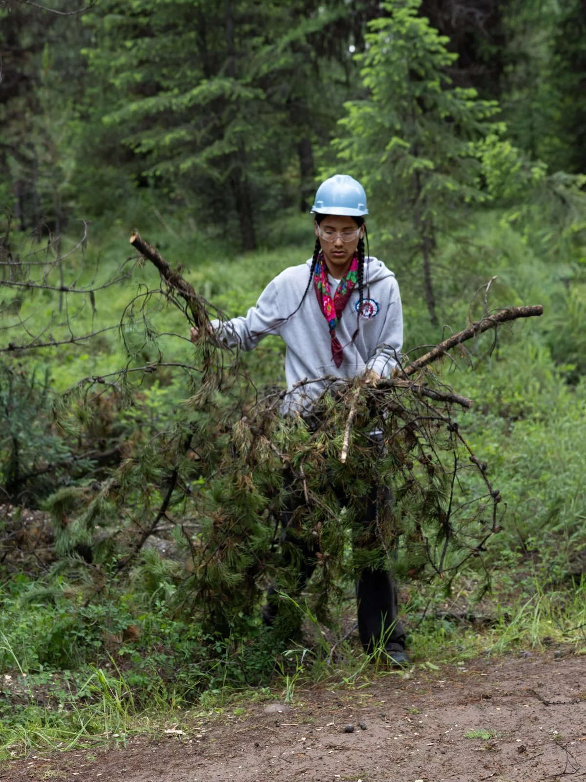 Mission Mountains Youth Crew is back for the summer!

Last week they went into The Bob to clear some trails, and the week before that they helped us clear up brush (and reduce wildfire fuels) along the Elk Creek Conservation Area (ECCA). Tomorrow we&