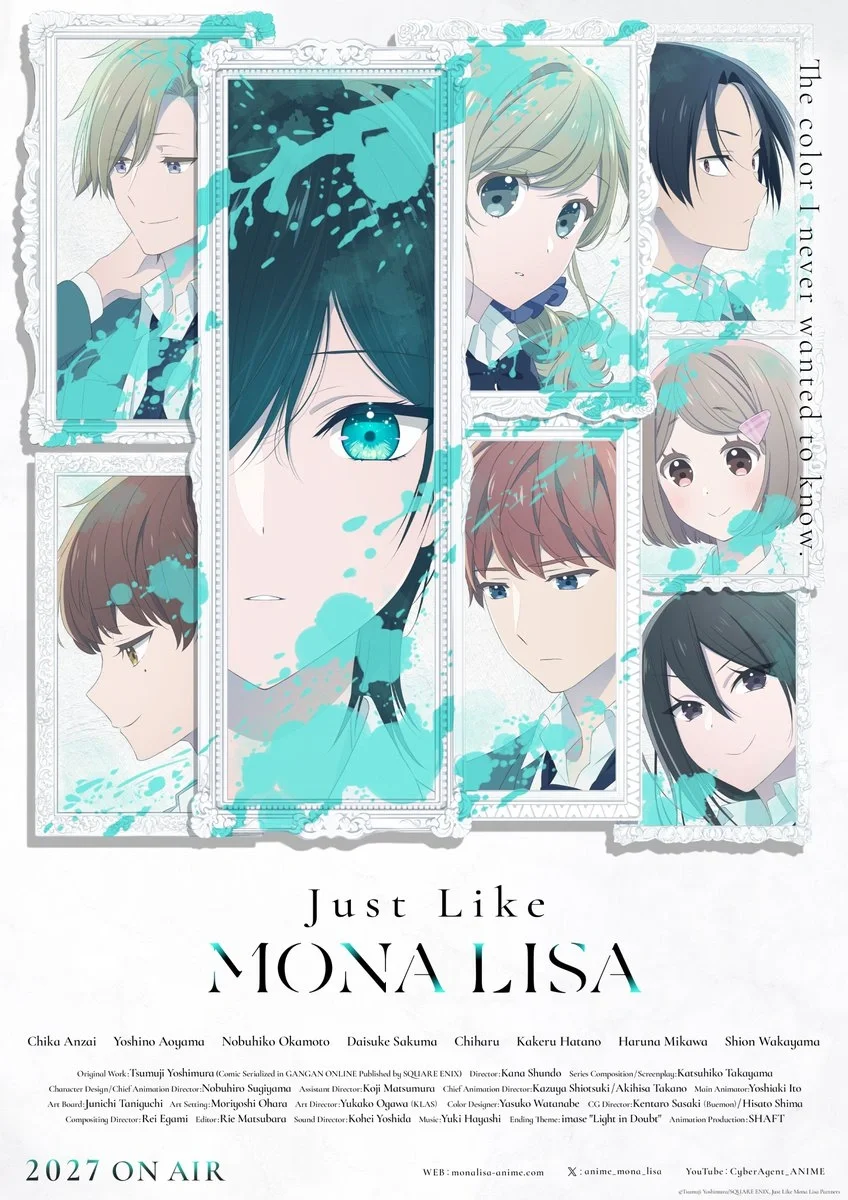 Just Like Mona Lisa anime sets 2027 broadcast with new trailer and cast