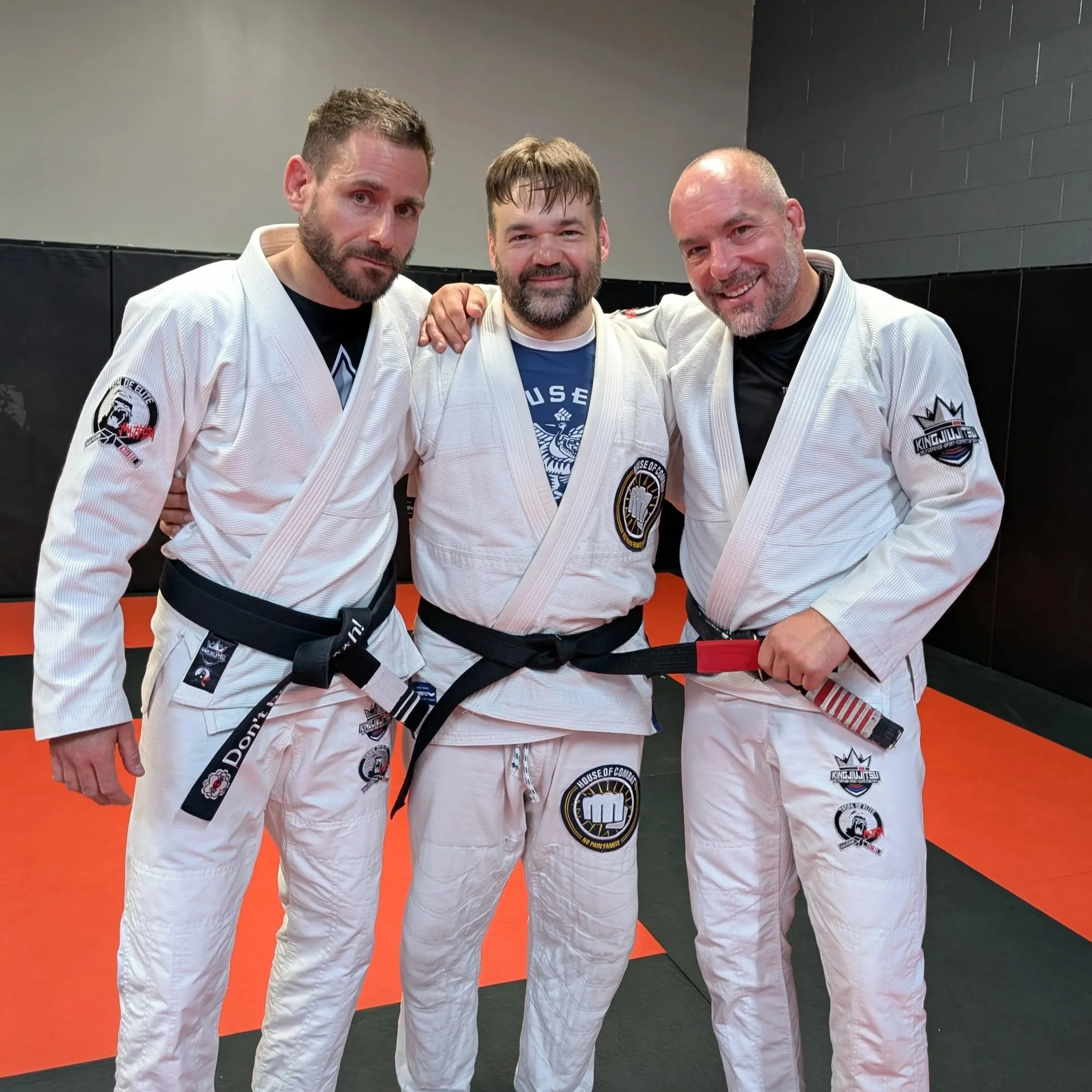 Joel Gelfand with Professors Hugo Fevrier and Gregg King