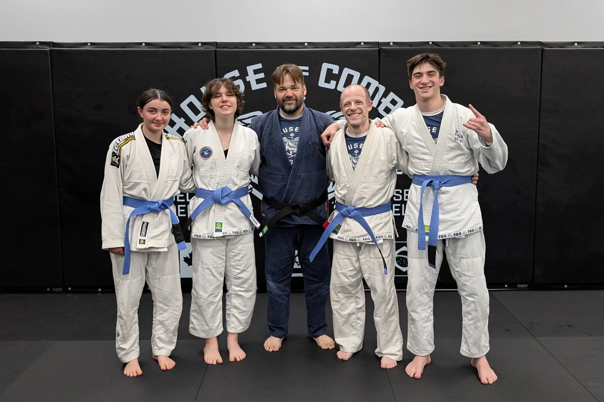 Spring 2025 Grading: Congrats to our new BJJ Blue Belts