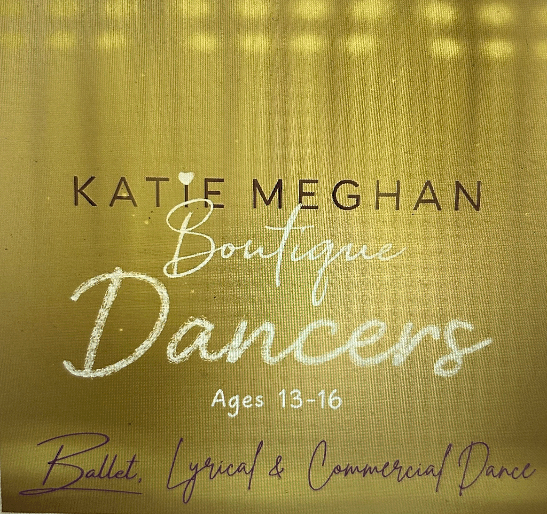 Ballet , Lyrical &amp; Commercial Dance
