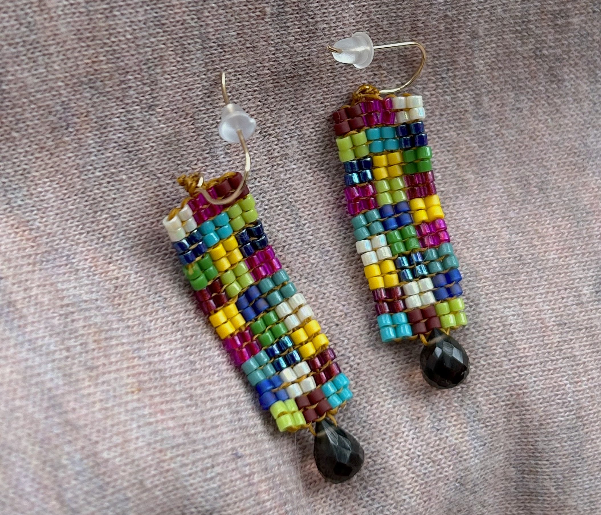 Checkered Earrings