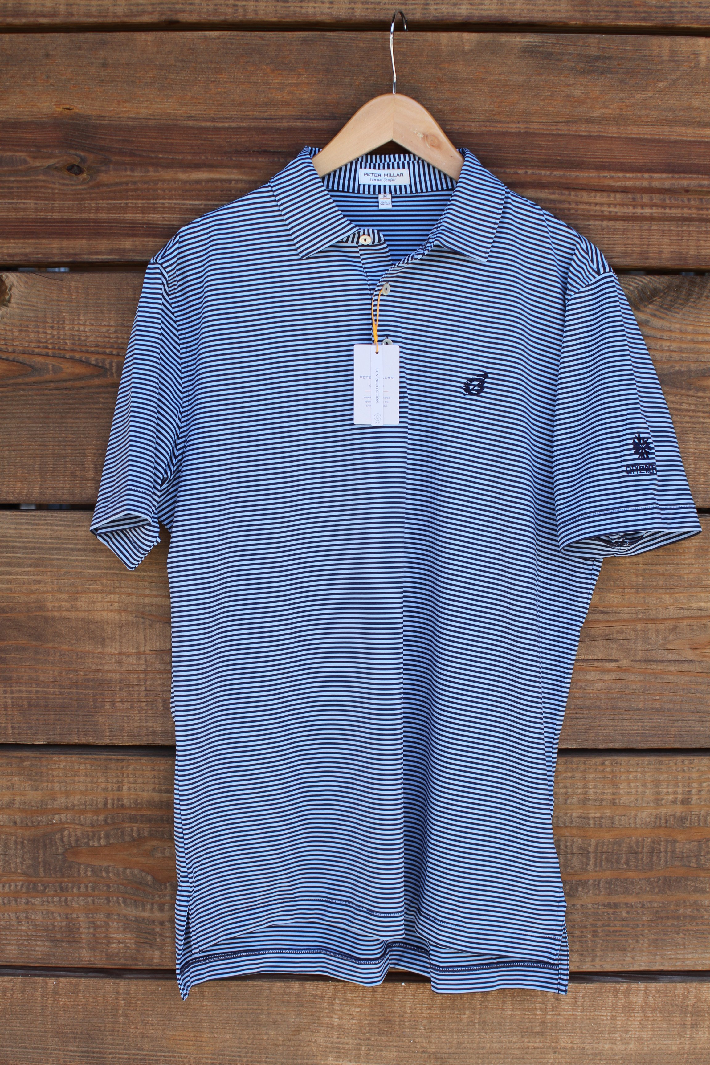 Men's Blue Golf Polo
