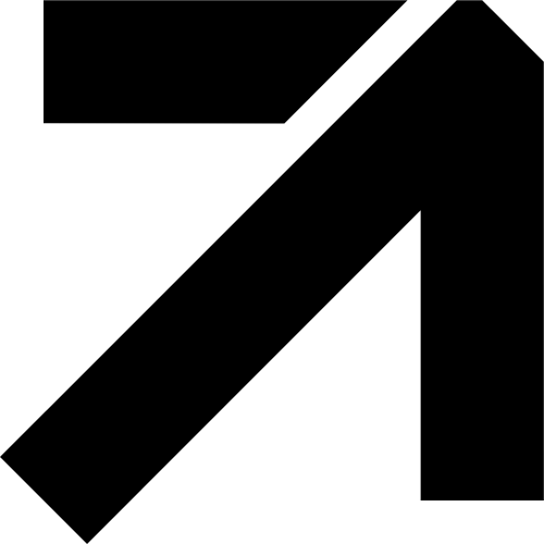 Geometric drawing of an outline square with sections divided by vertical, horizontal, and circle lines.