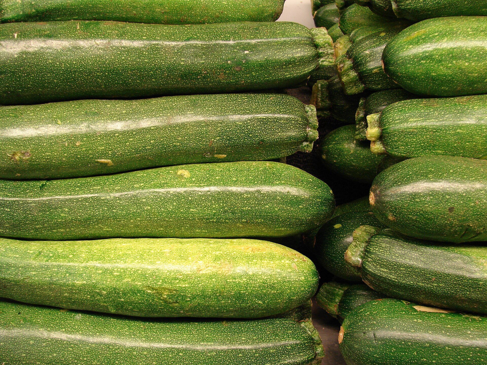 The frozen zucchini