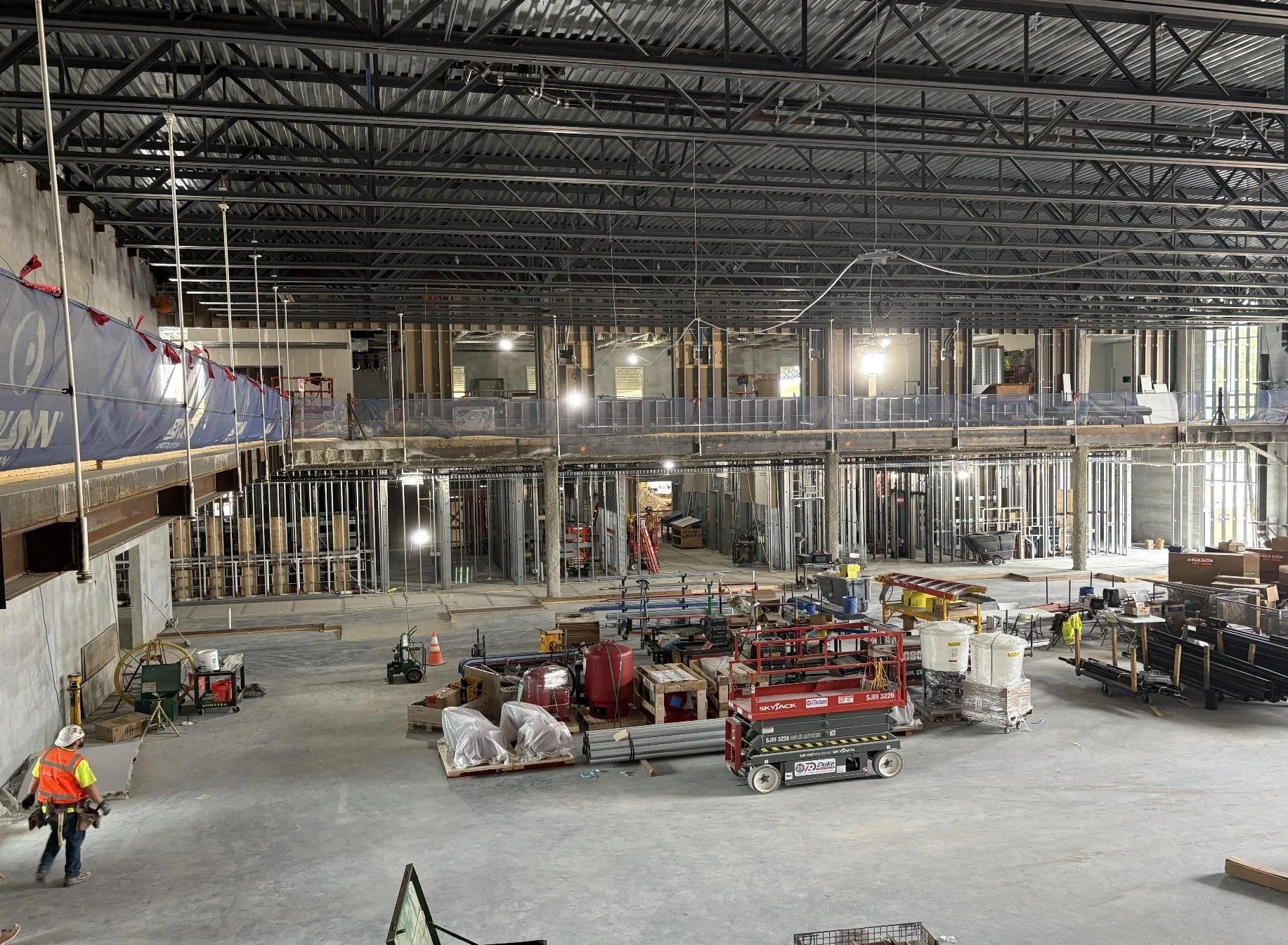 August 25, 2026 - Level 1 and 2 Framing: View from Gym