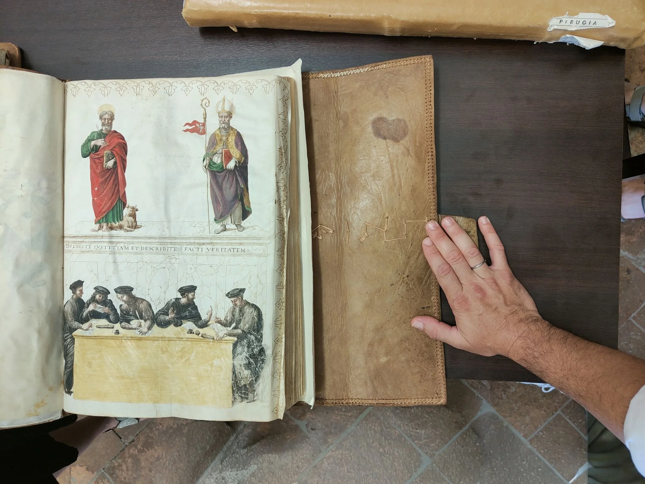 AMELIA INTERNATIONAL CONSERVATION STUDIES AICS PAPER RESTORATION ARCHIVES PERUGIA 2025