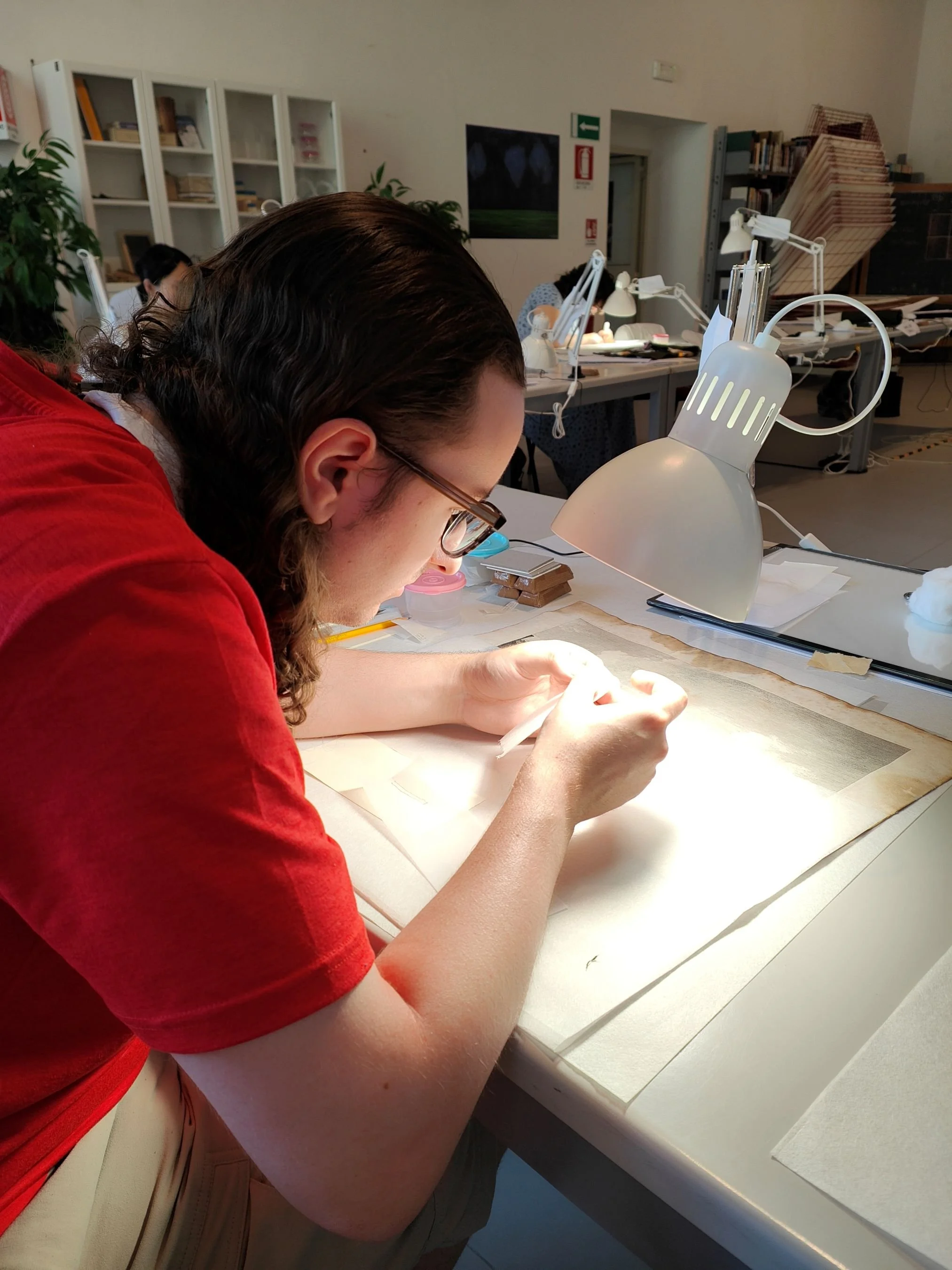 Paper Restoration Amelia International Conservation Studies ARCIFS AICS