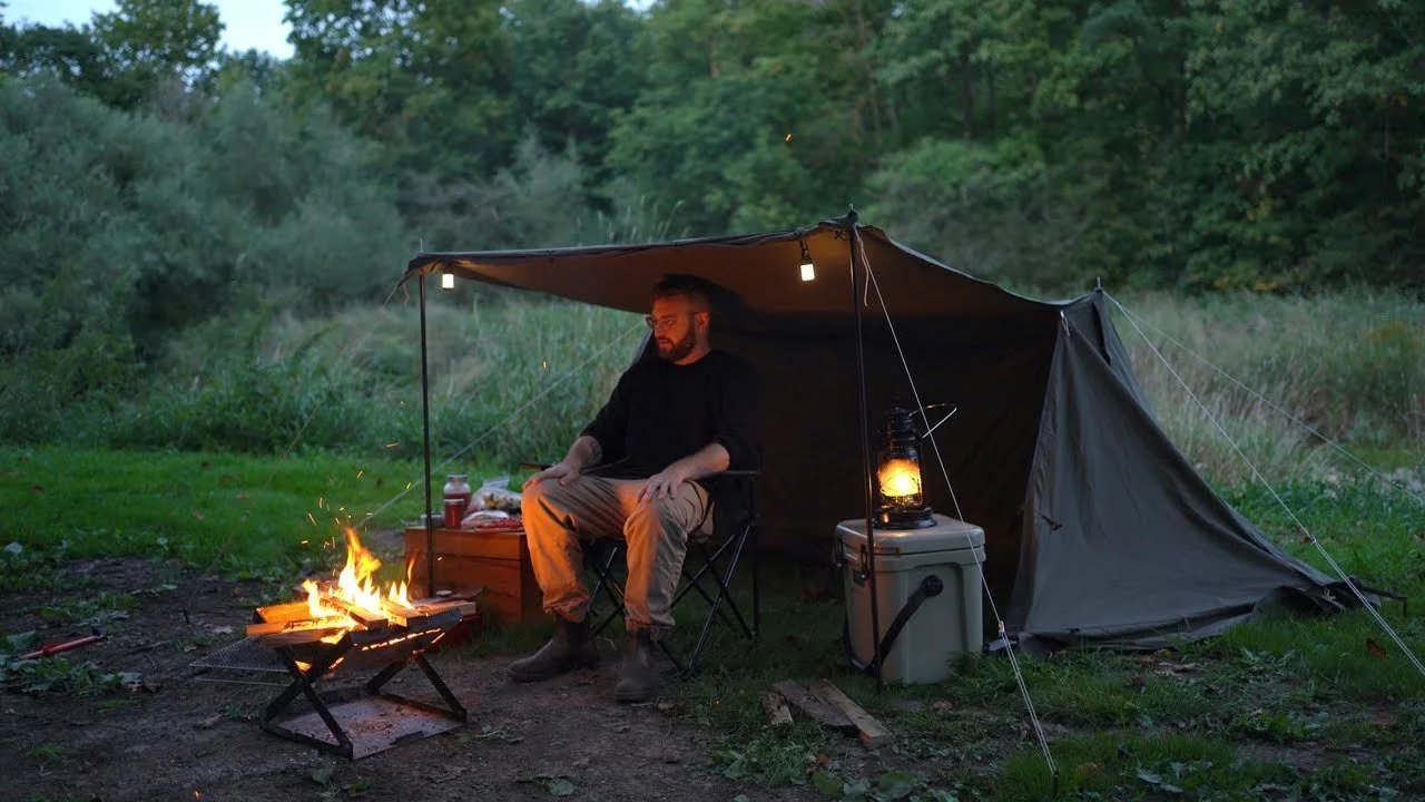 Dutch Oven Delight: One-Pot Pasta by a Bubbling River