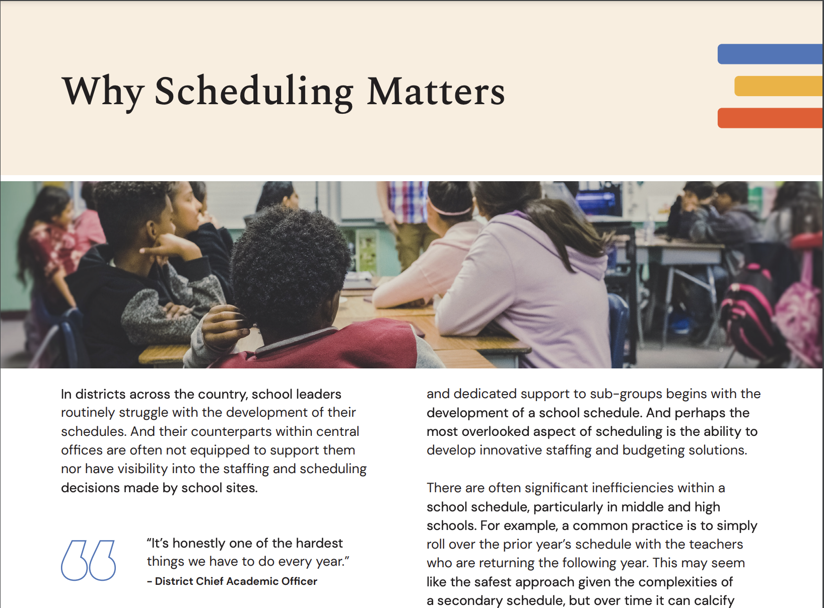 White Paper - Timely partner, Lubbock ISD, unlocked critical staffing, academic, and budget priorities. See how.