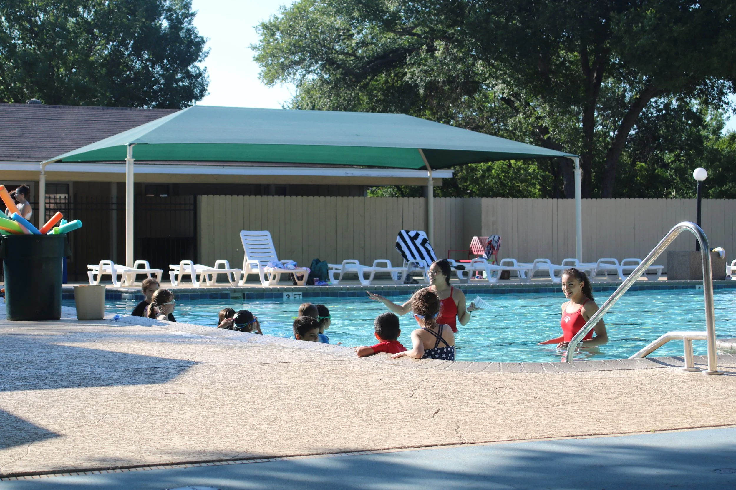 Swim lessons, second session