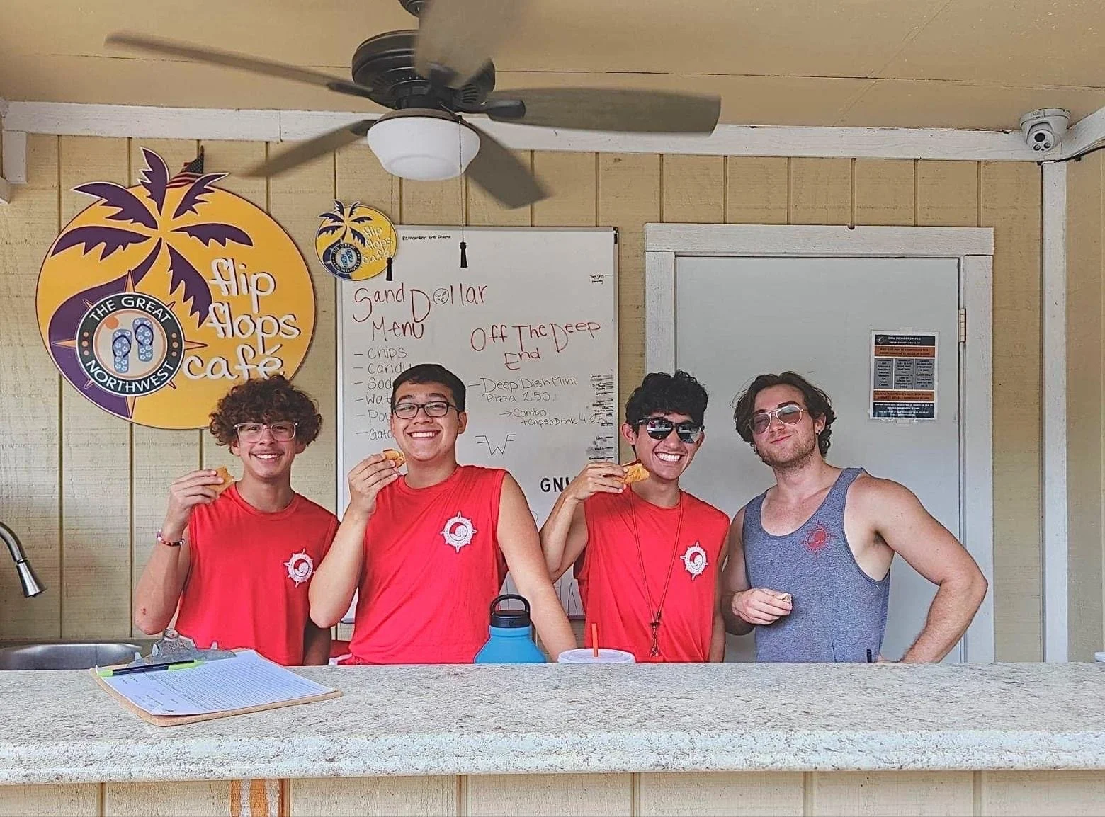 GNW lifeguards posing in cafe.jpg