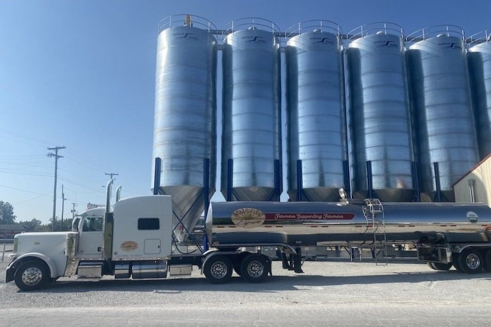 Majestic Milling Aurora Soybean Facility with Majestic Express Truck.jpg