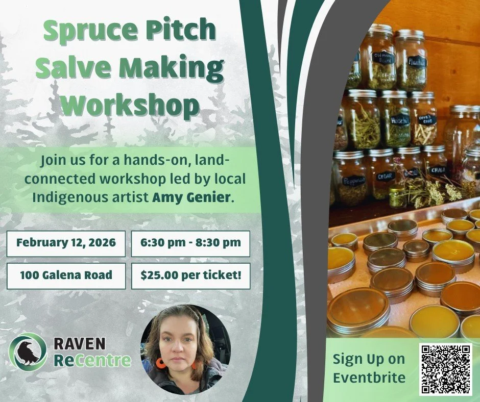 Good day folks! Just wanted to announce we have ONE slot left for our rescheduled Spruce Pitch Salve Making Workshop. 

This workshop was previously scheduled for December but was cancelled due to the unfortunate extreme cold (it was -40 lol).

With 