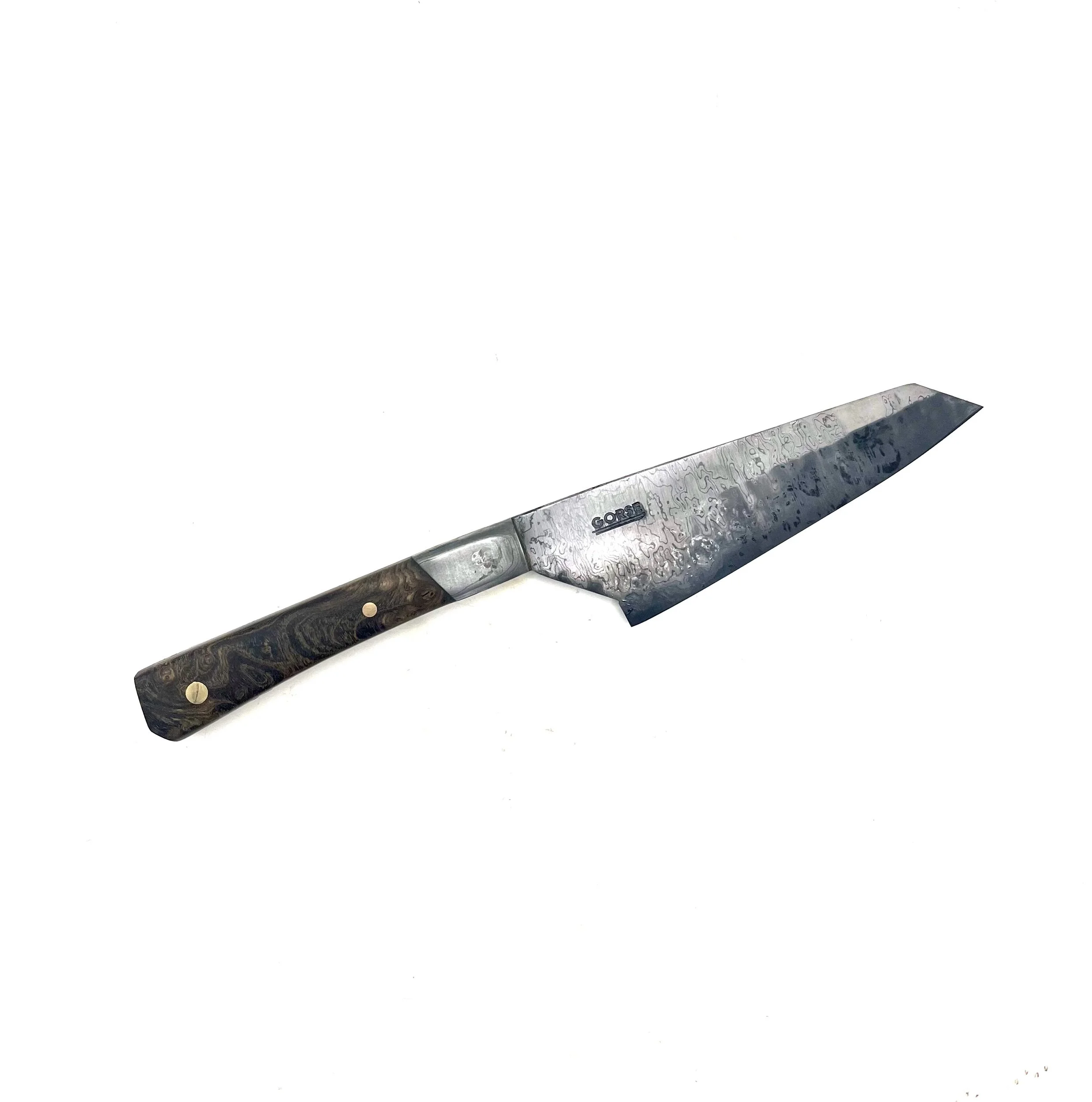 Ready to ship - 12cm Petty With Ash Burl Handle And Walnut Guard