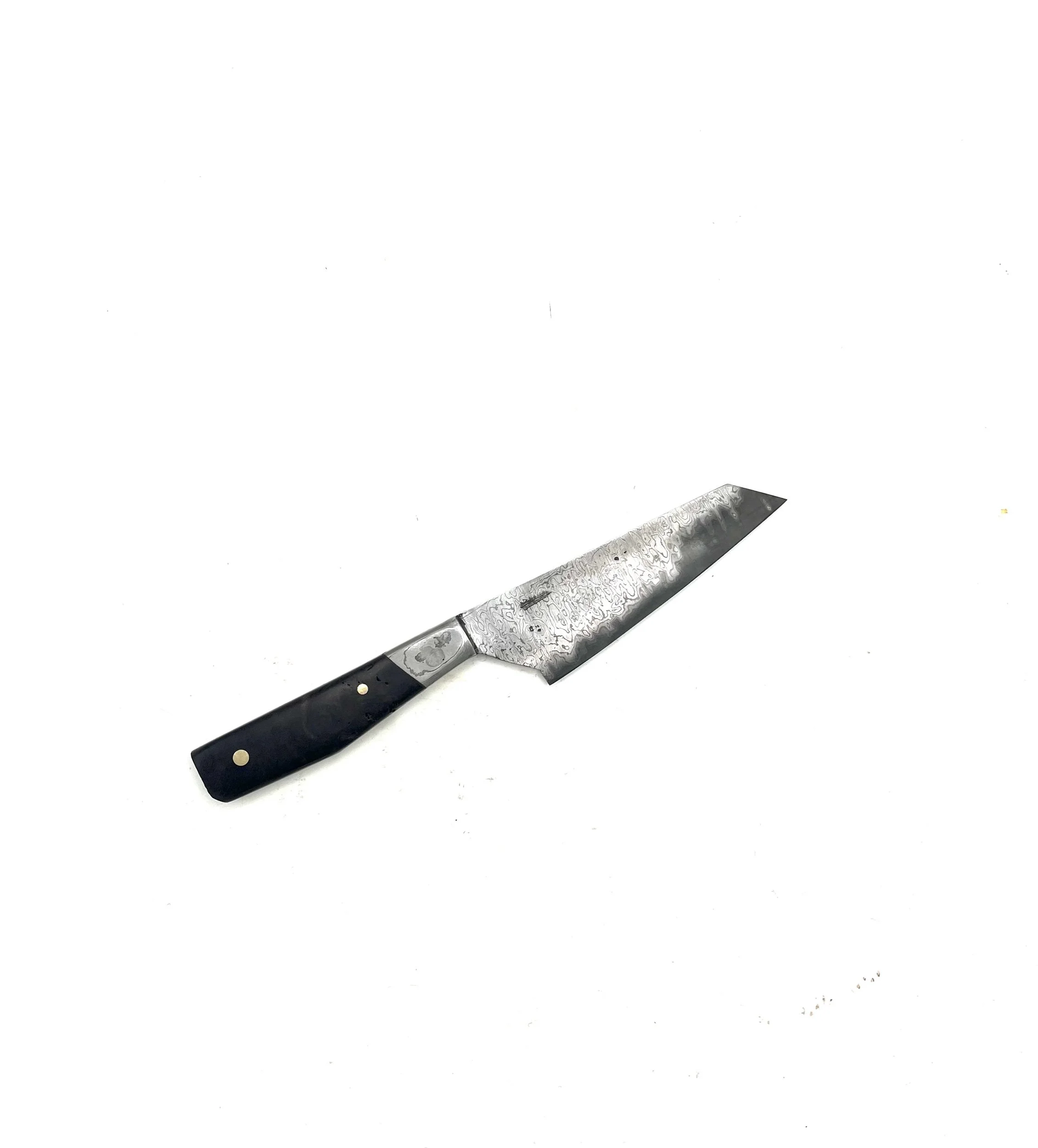 Ready to ship - 12cm Petty With Purple Maple Burl MK5 Handle And Walnut Guard
