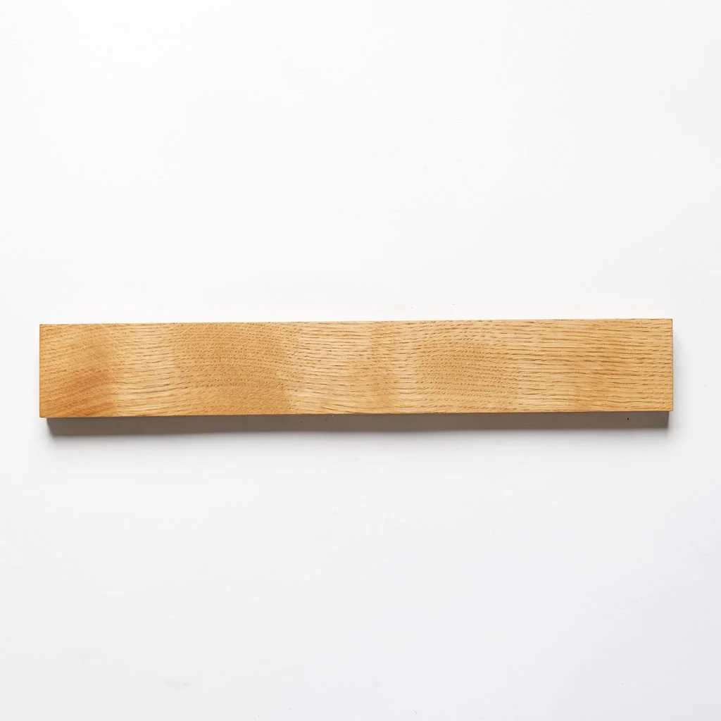 Oak Magnetic Knife Rack