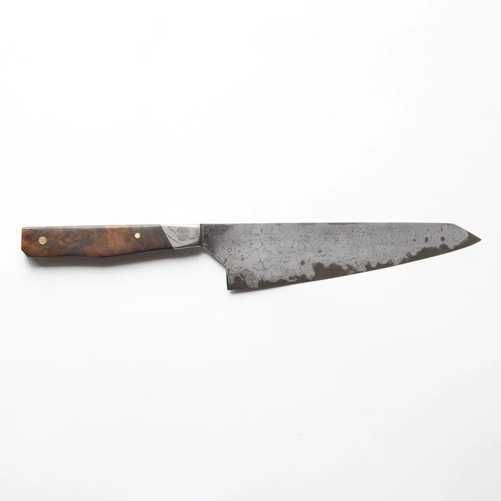 Core Collection 20cm Gyuto With Laurel Wood Handle And Walnut Guard