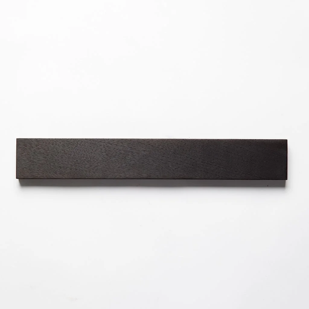 Yakisugi Walnut Magnetic Knife Rack