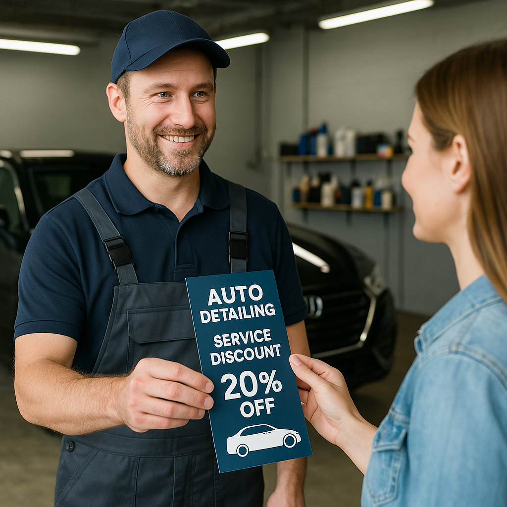 Flyers for Auto Detailing and Car Wash Services: A Simple Way to Shine Locally