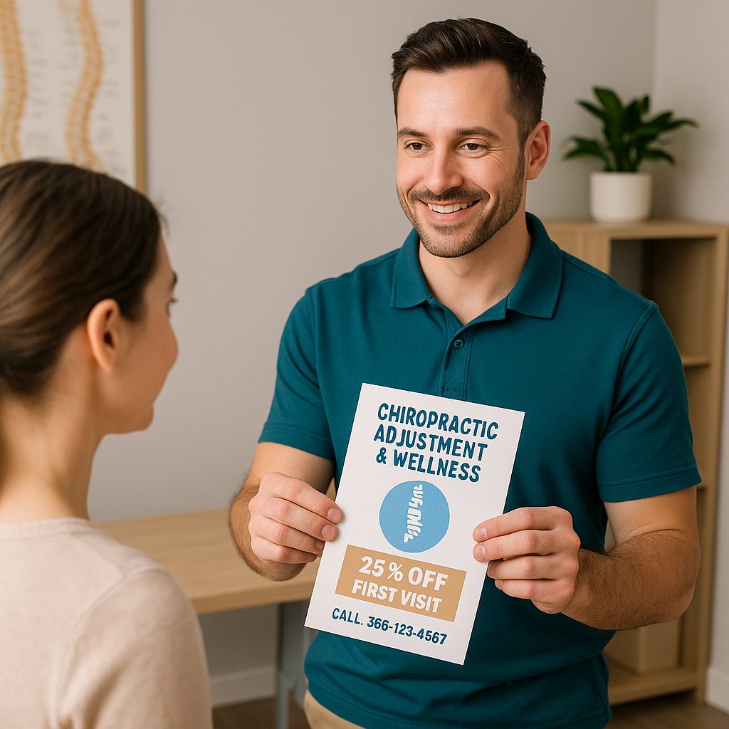 Flyers for Chiropractors: The Smart Way to Attract Local Patients and Grow Your Clinic