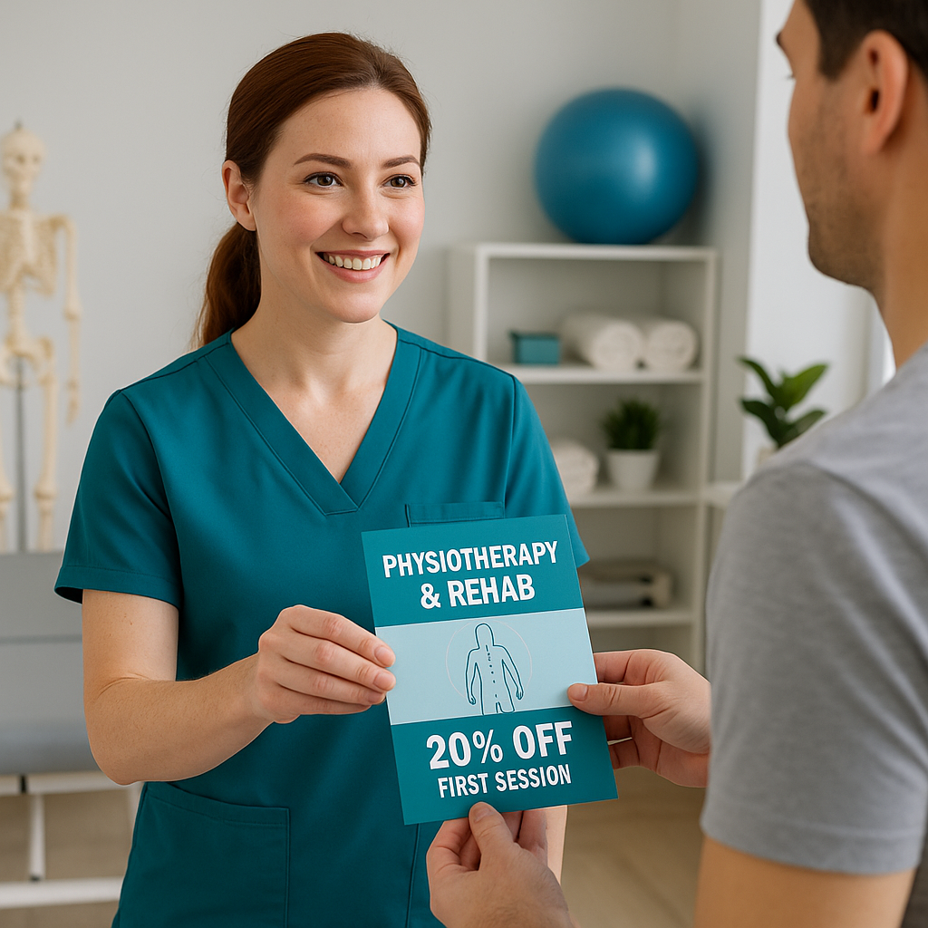 Flyers for Physiotherapy Clinics: Turning Trust into Action