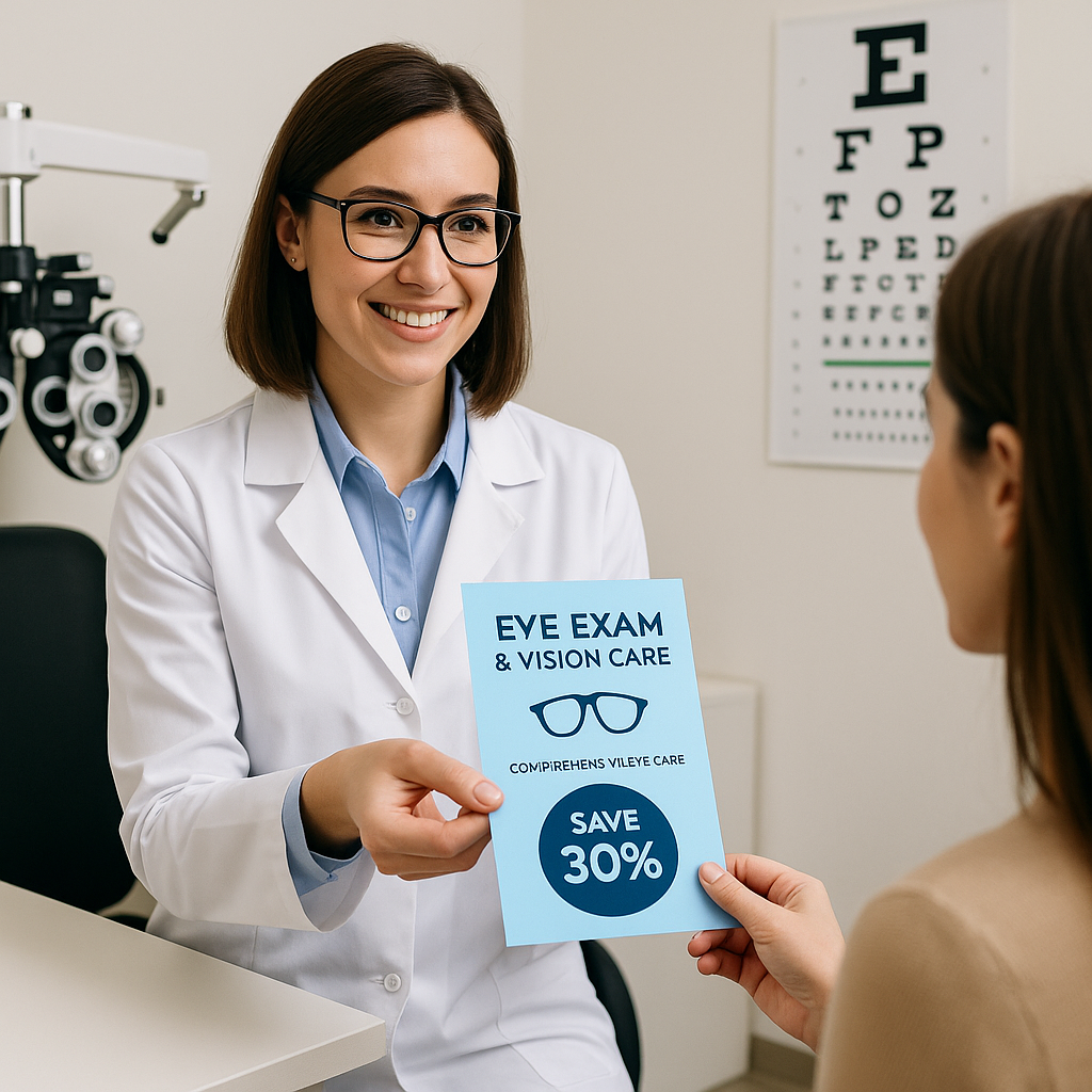 Flyers for Optometrists: Bringing Local Patients Into Focus