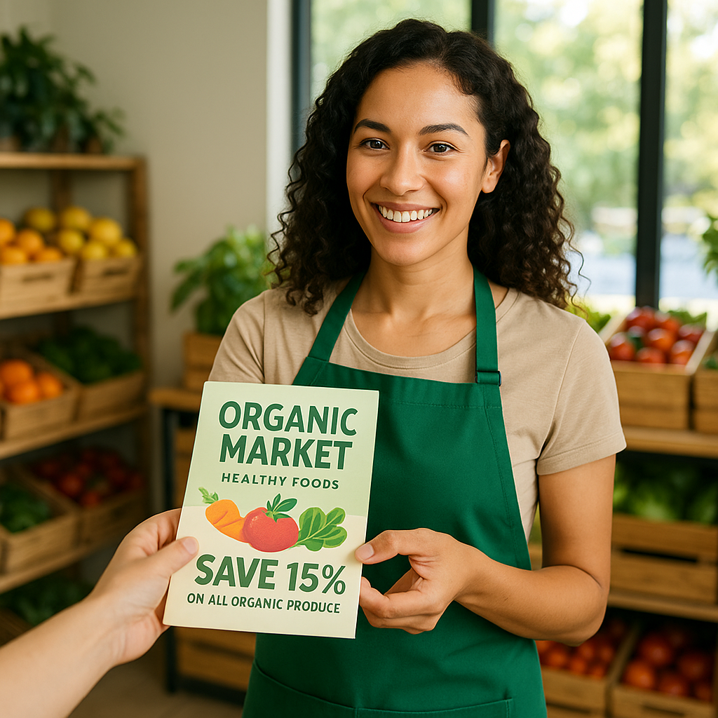 Flyers for Health Food Stores: Bring Wellness-Minded Shoppers to Your Door