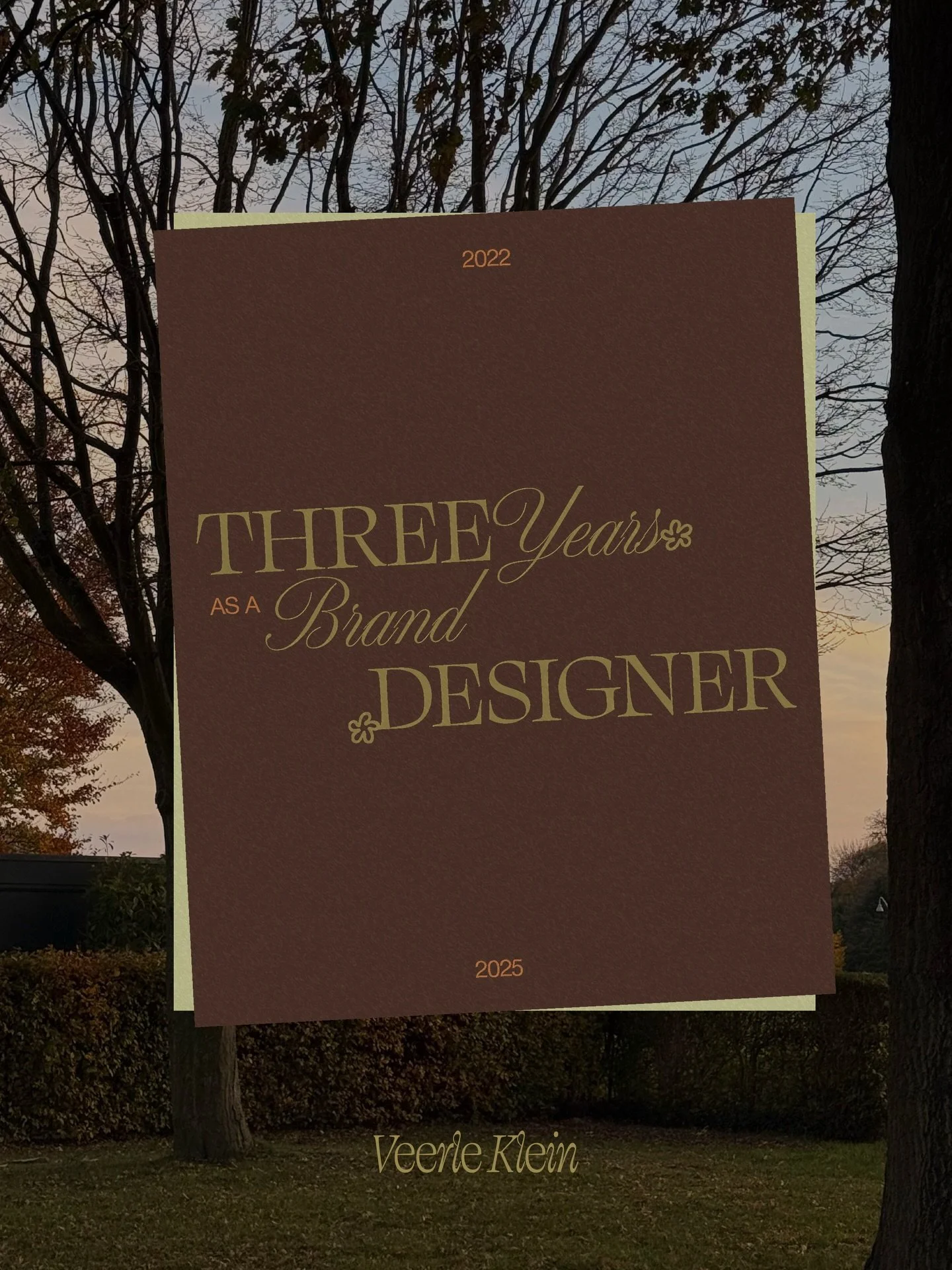 Happy 3 years of freelancing 🥂

Today officially marks the third year since I started as a freelance designer. It&rsquo;s truly been a rollercoaster starting doing this after graduating in the Summer of &lsquo;22, but I&rsquo;m so so grateful to eve