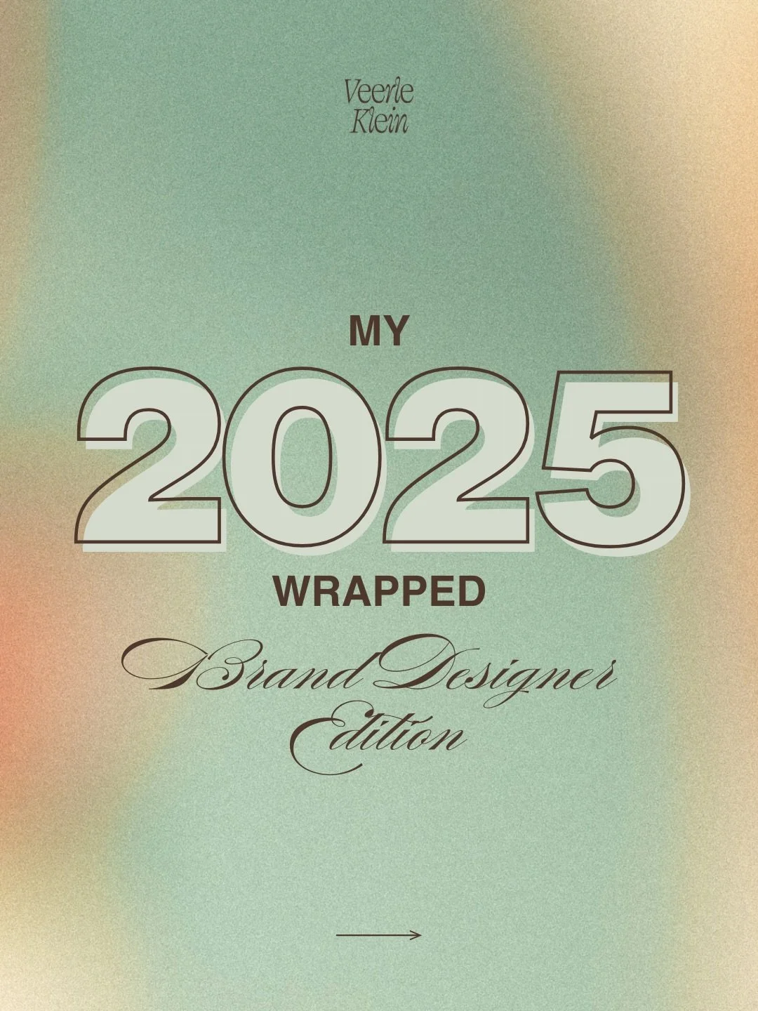 The end of 2025 is approaching, and I&rsquo;m looking back on this year with my own personal Wrapped - Branding Designer Edition! ⏪✨

Had a lot of fun making this &amp; am very grateful to everything I have been able to work on this year. Here&rsquo;