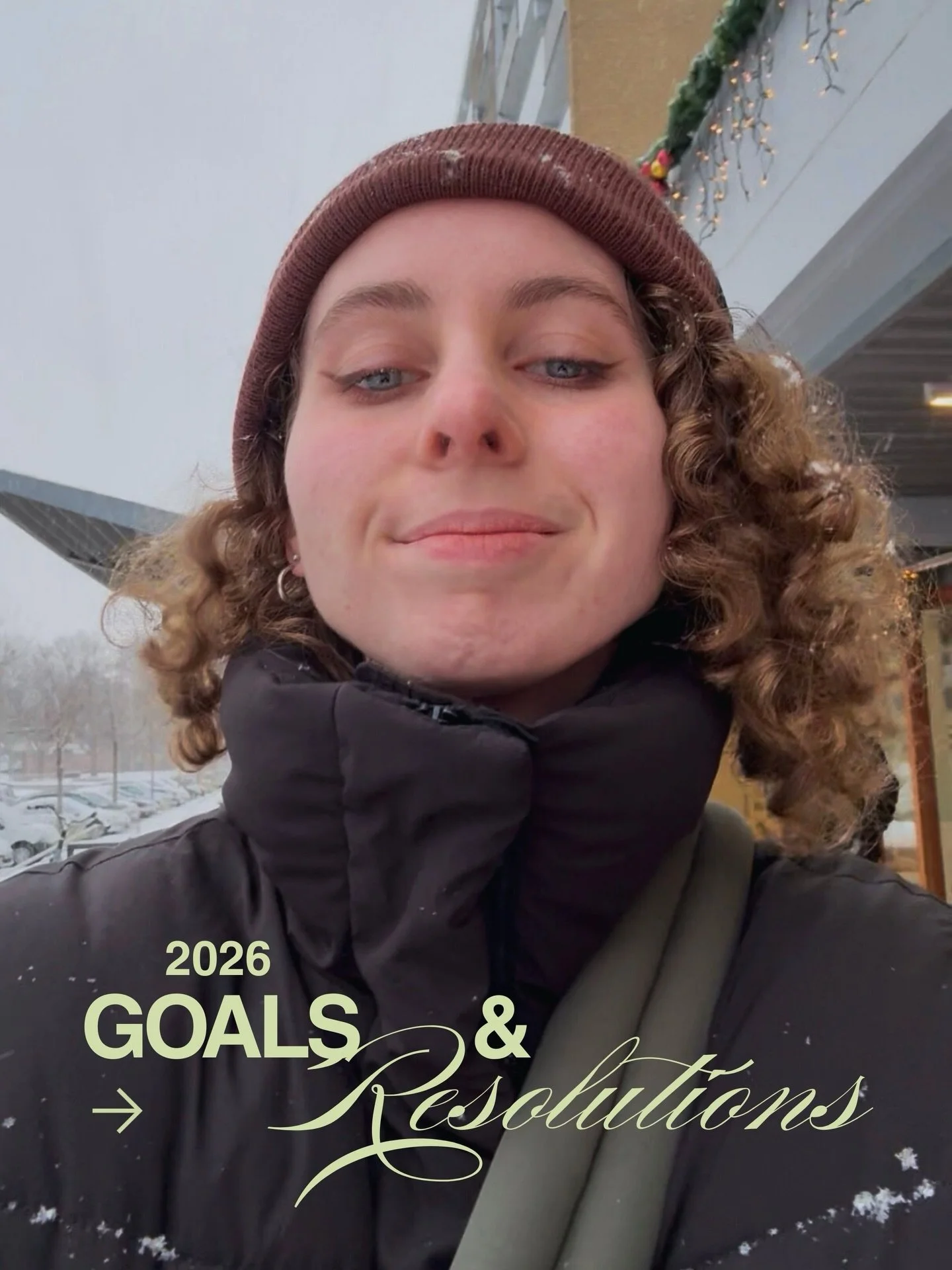 Goals &amp; Resolutions for 2026 ✨

Like every January, I&rsquo;m making a small list of goals or resolutions for this new year. Keeping it lowkey as I&rsquo;m not the biggest fan of creating any unattainable goals, but I really want to focus on bein