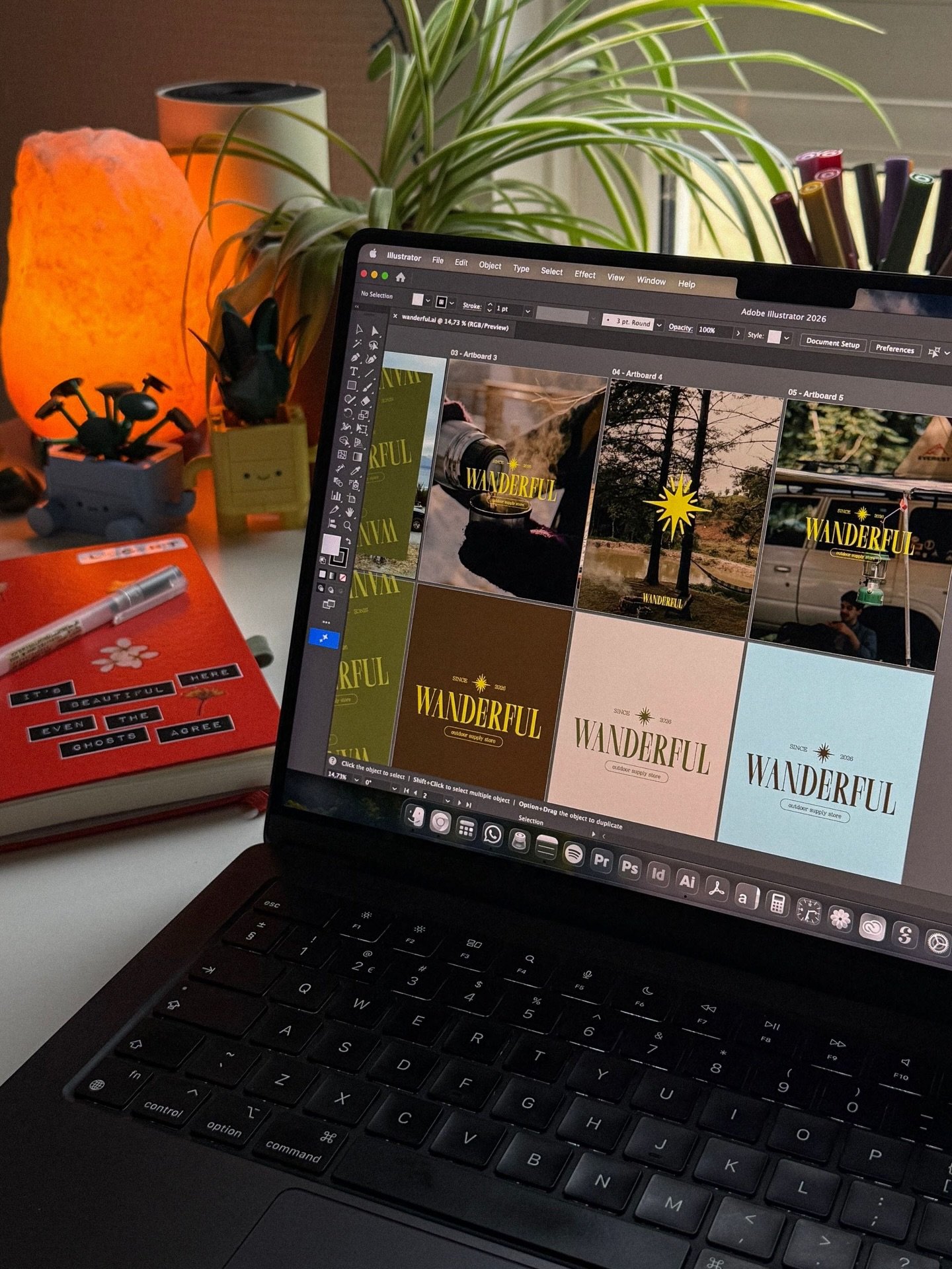 Passion project process update &mdash; final reveal coming to the feed very soon 🌳✨ (also I&rsquo;m loving the clear glass layout from the new apple update, so prettyy)

My weekend&rsquo;s mostly gonna be quite calm as I&rsquo;m gonna focus on recha