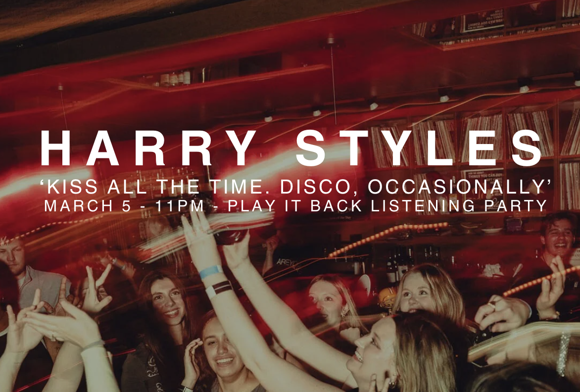 HARRY STYLES LISTENING PARTY