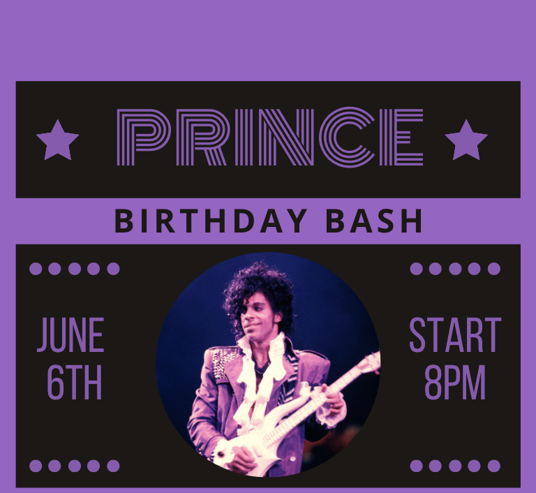 PRINCE BIRTHDAY BASH with DJ NICK NICE