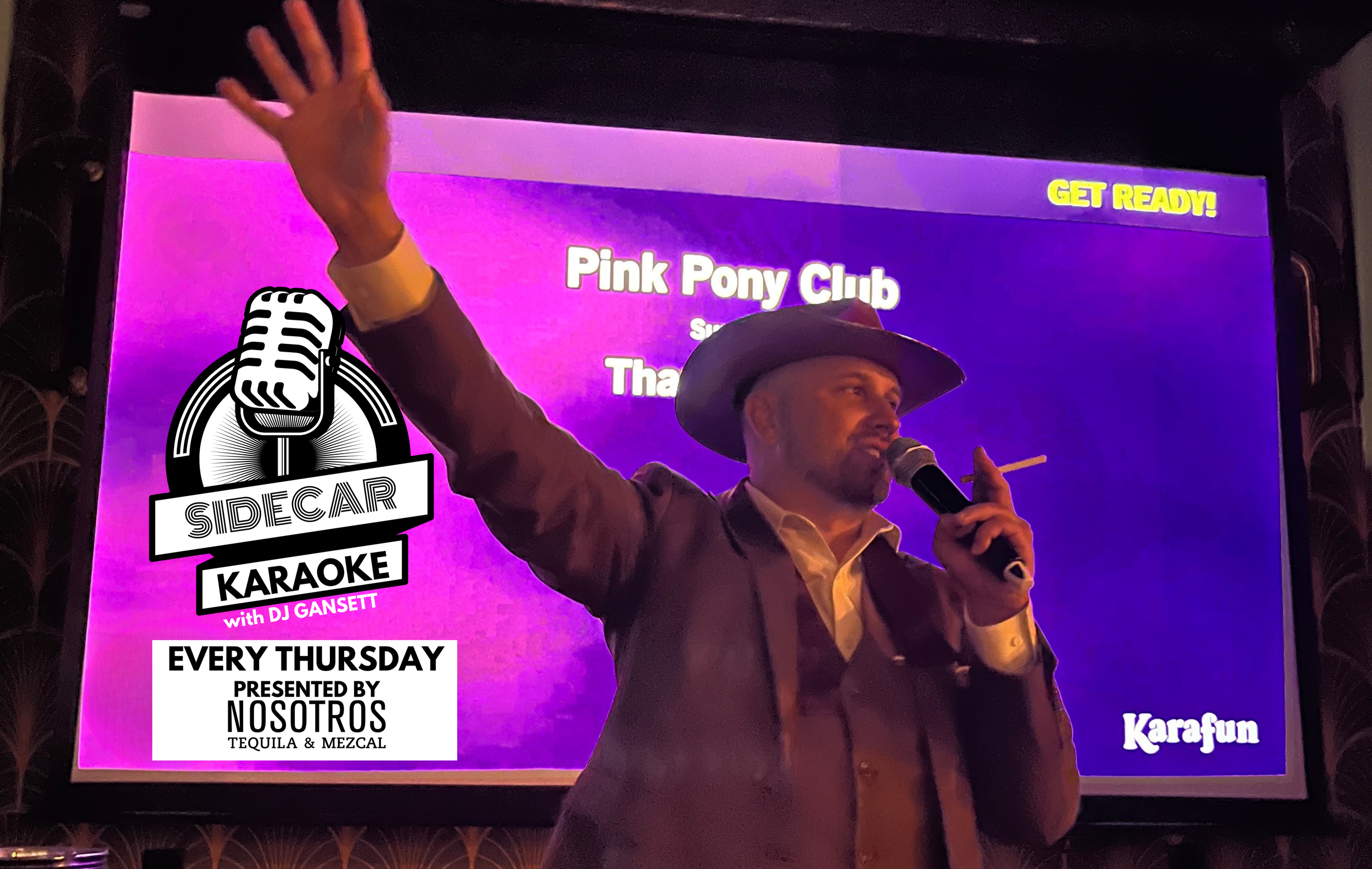 SIDECAR KARAOKE WITH DJ GANSETT 