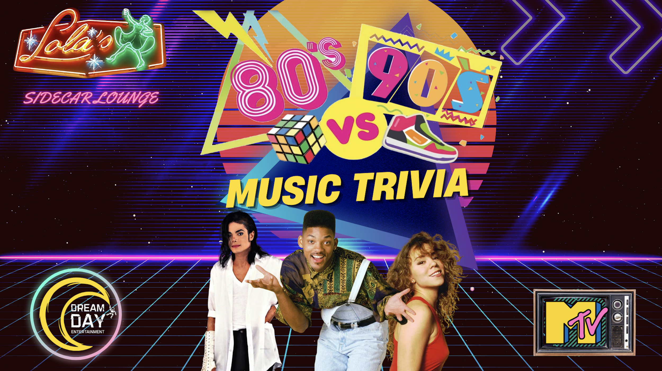 80s VS 90s MUSIC TRIVIA NIGHT