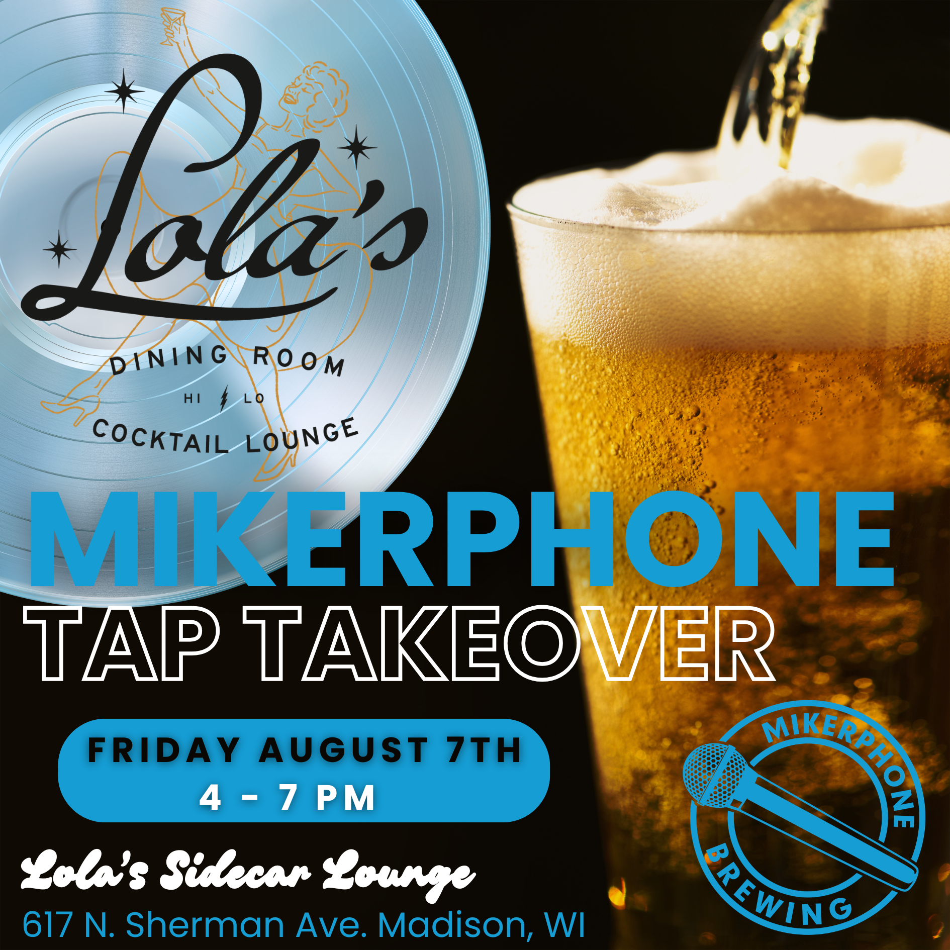 Mikerphone Brewing Great Taste Tap Takeover!