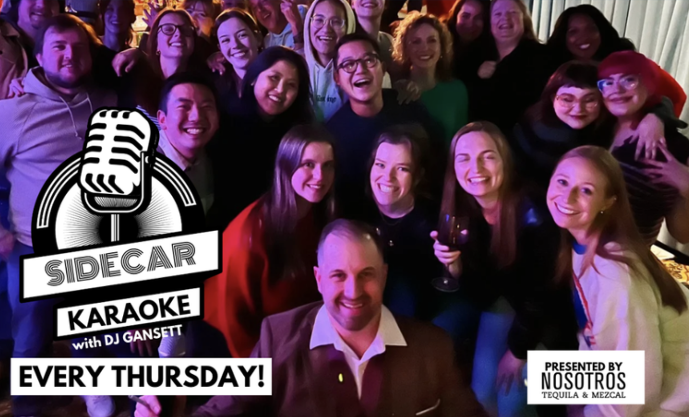 SIDECAR KARAOKE WITH DJ GANSETT