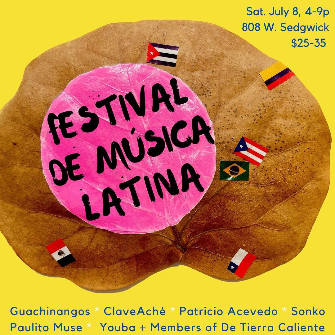 So excited for this incredible lineup! $25-35, you can reserve in advance via venmo @Vivian-Lehrer or paypal VLehrer@gmail.com.
Mexican food by Taqueria Aguila for sale!
Bring blankets, lawn chairs or/and your dancing feet.....

4:30 - 4:45: Paulito 