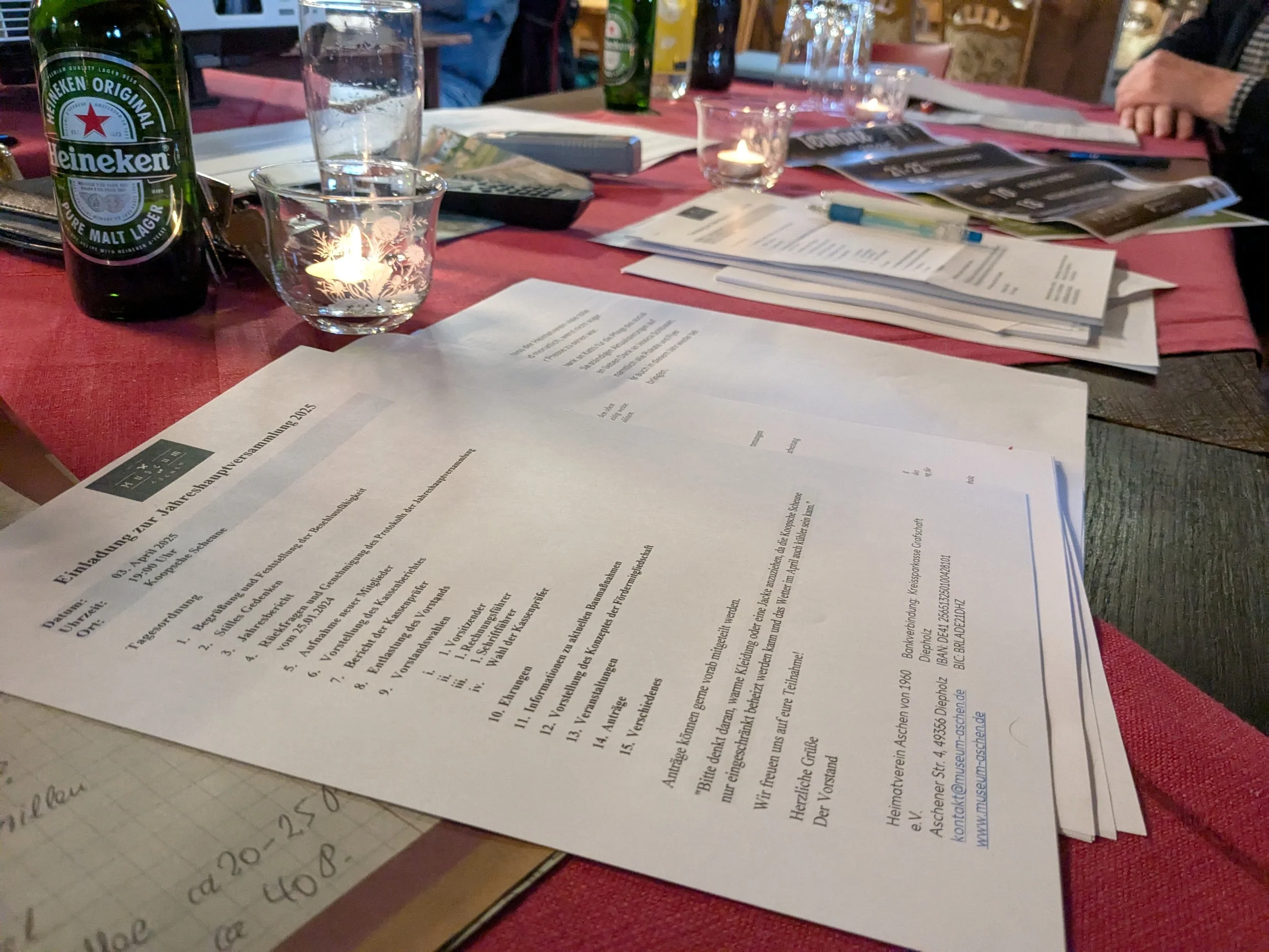 Jahreshauptversammlung 2026