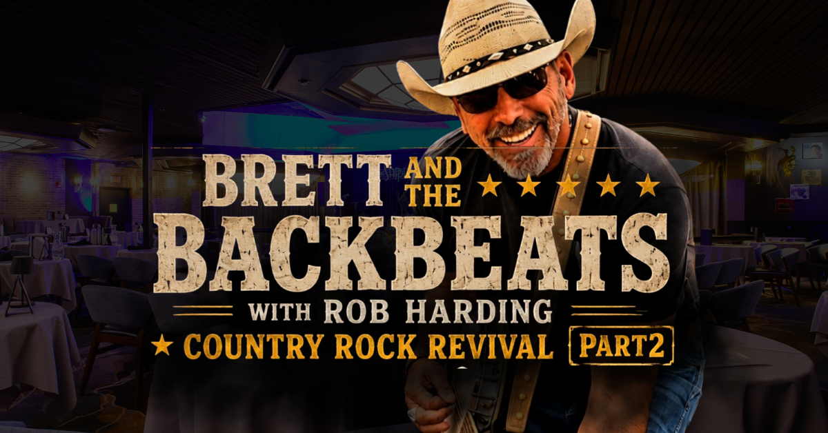 Brett Reid and The Backbeats with Rob Harding: Country Rock Revival