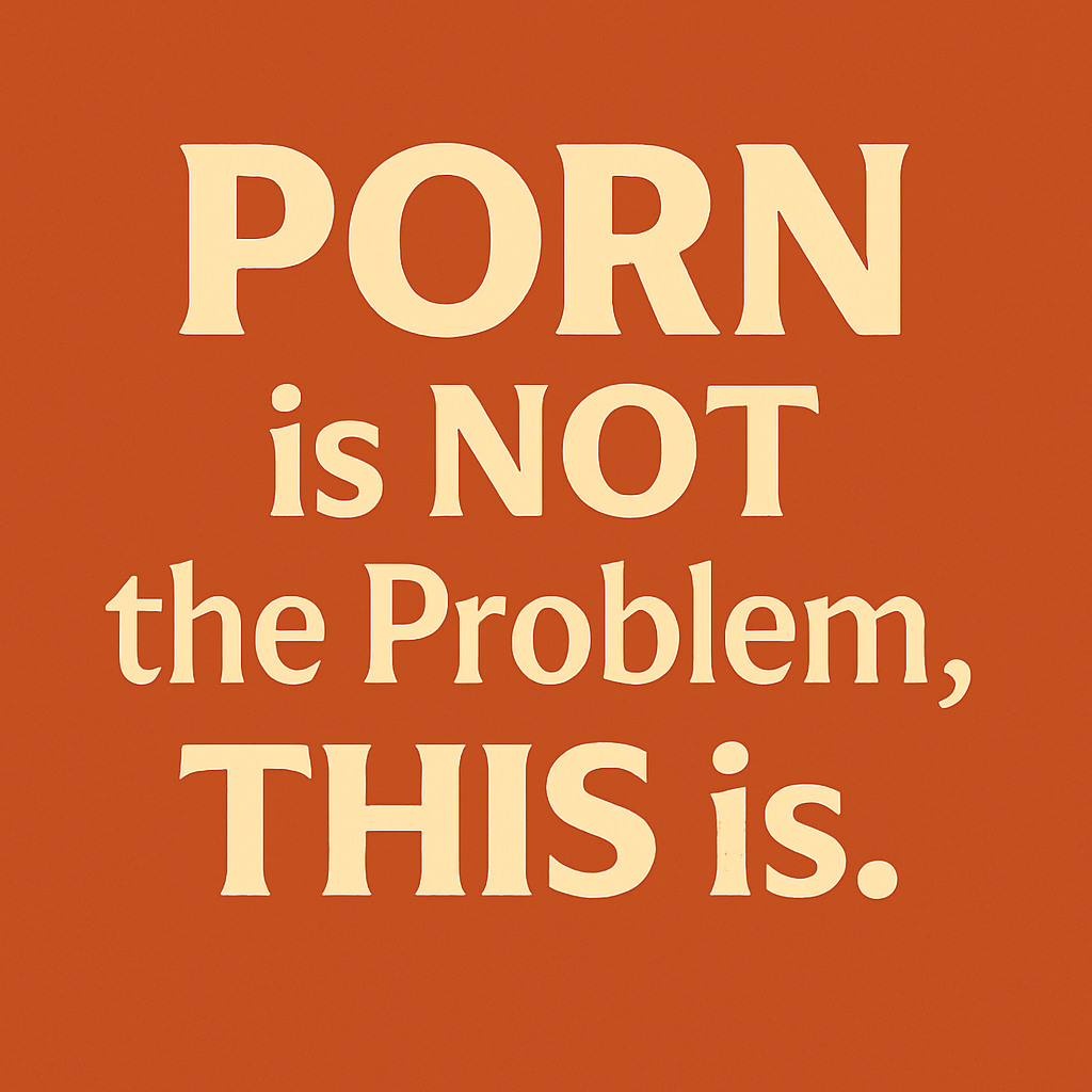 Porn is NOT the Problem, THIS is.