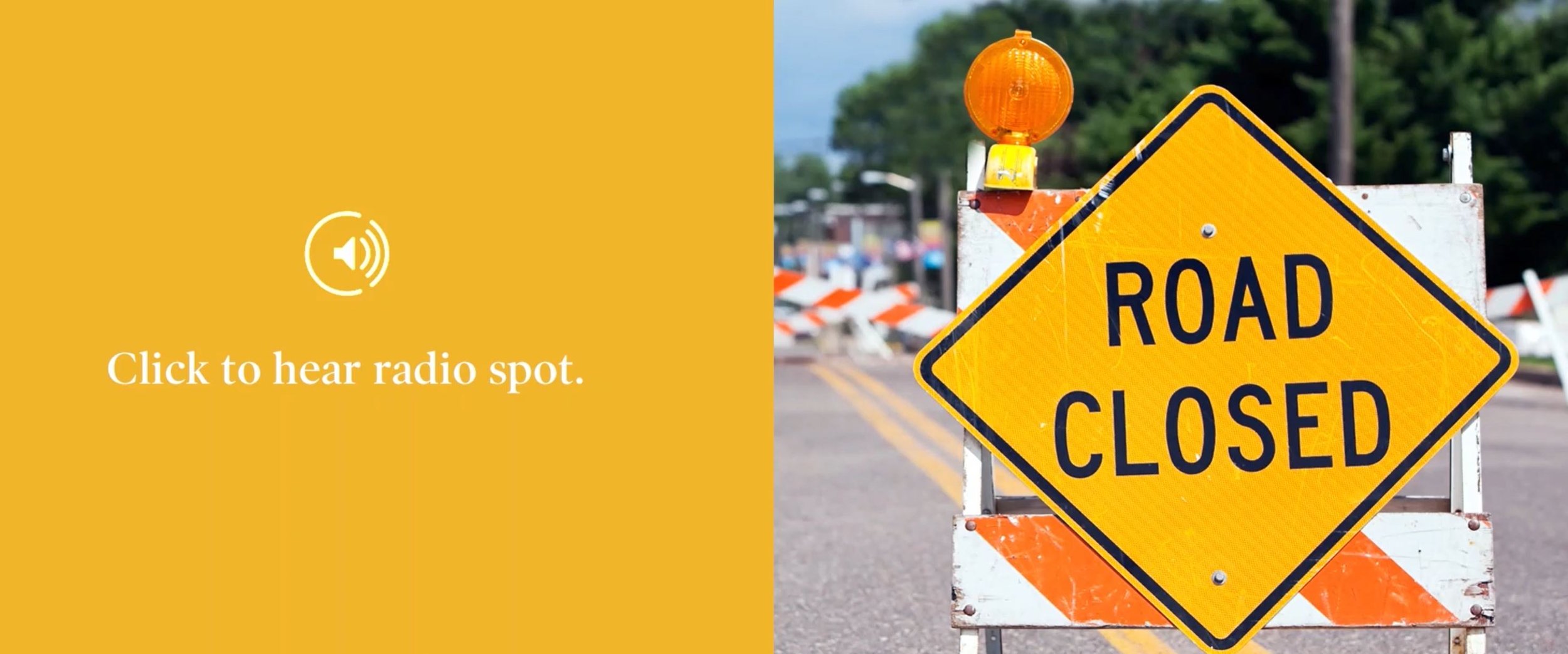 Click to hear radio spot